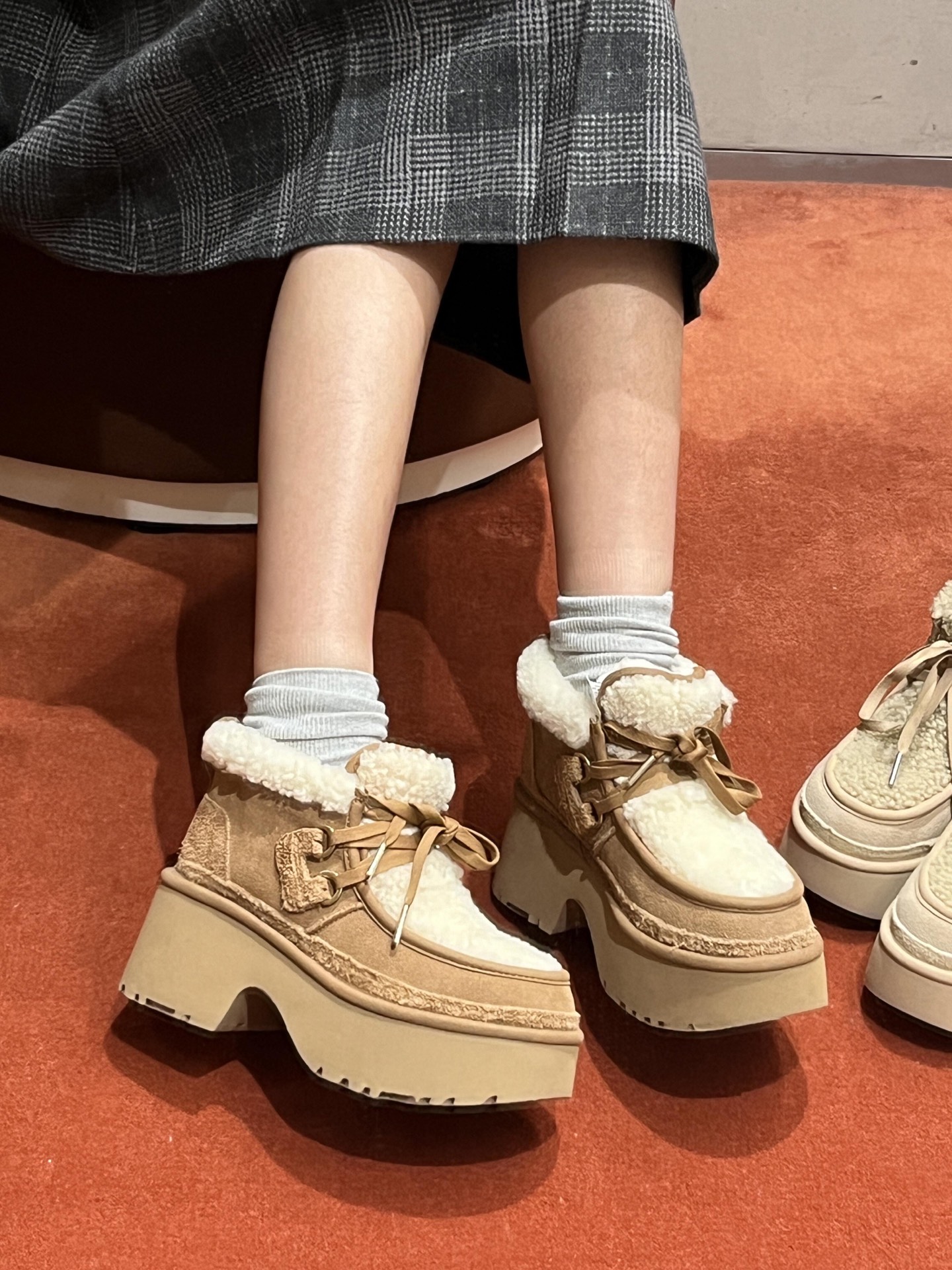 NO:626615,On-foot demonstration, snow boots, boots19860909上脚示范,雪地靴,boots,Women's Shoes