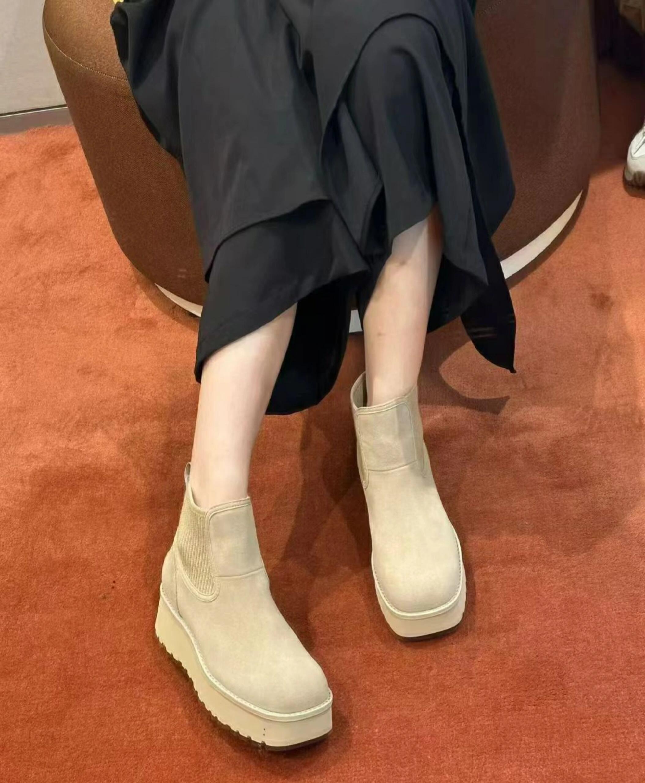 NO:626548,On-foot demonstration, snow boots, boots19860909上脚示范,雪地靴,boots,Women's Shoes