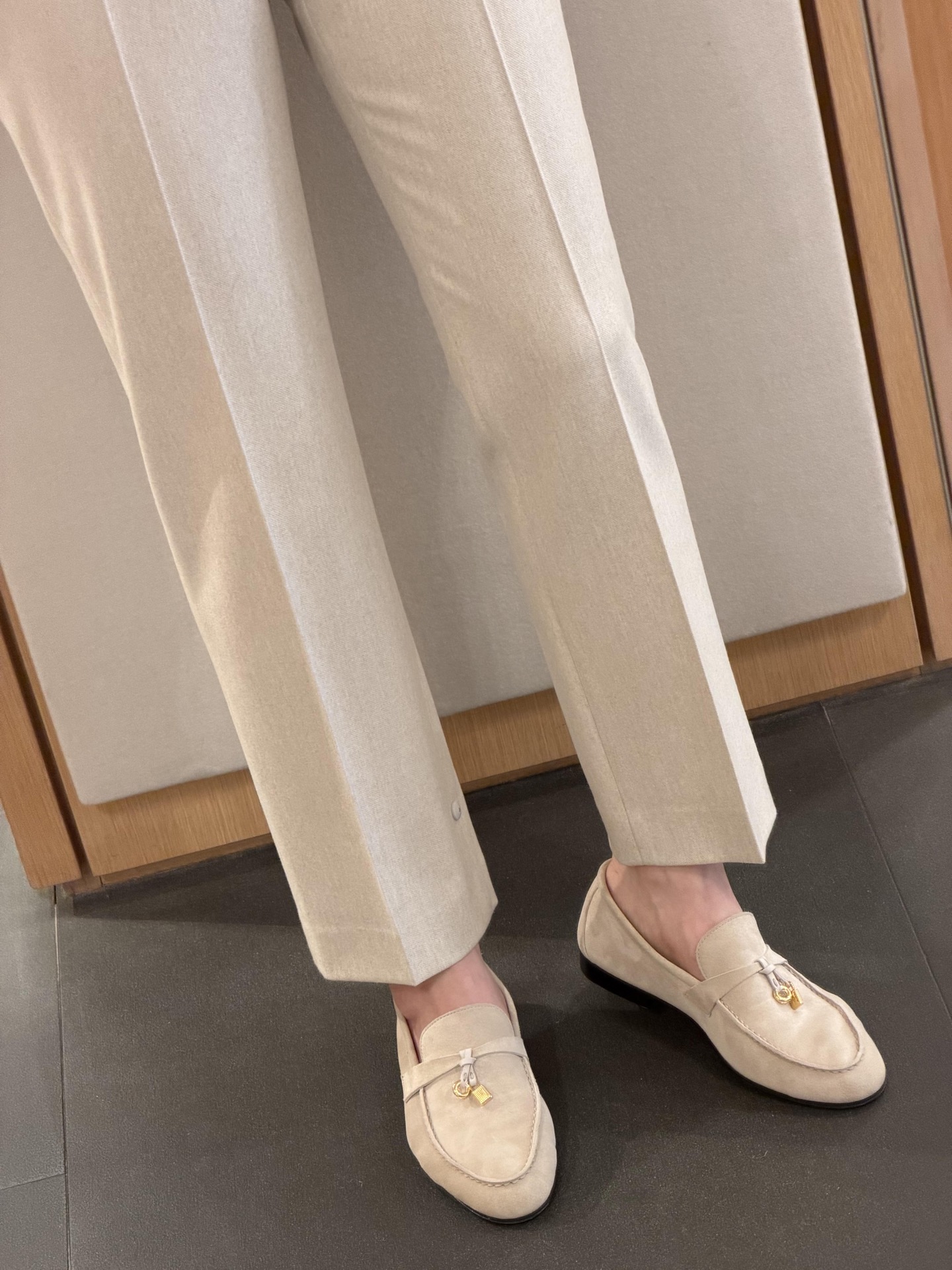 NO:788391,On-foot demonstration, loafers, loafers19860909上脚示范,乐福鞋,loafers,Women's Shoes