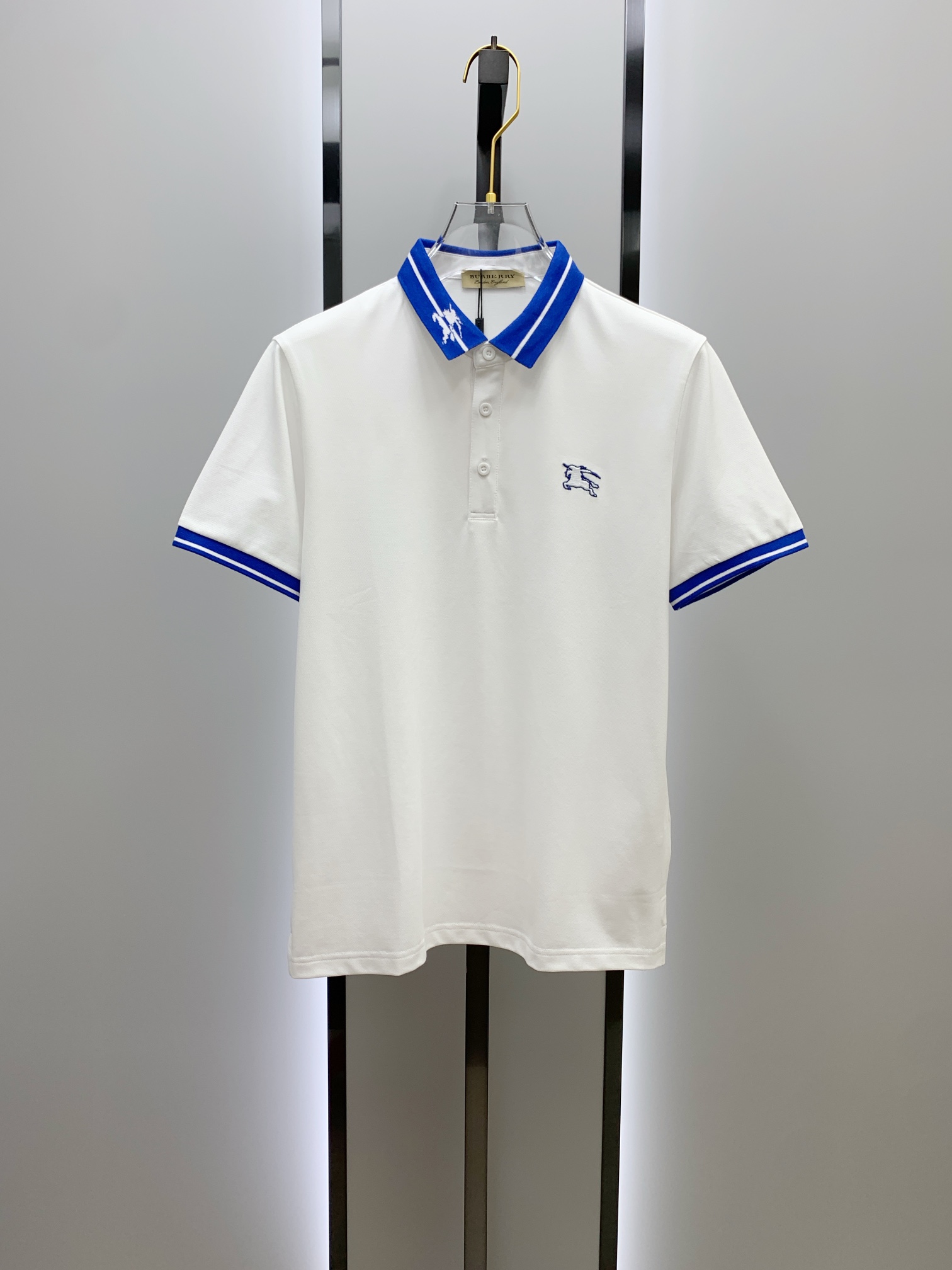 🔥 博柏利 Burberry 骑士标领刺绣短袖Polo衫📏 尺码：M-3XL💎 面料工艺甄选高支精梳珠地