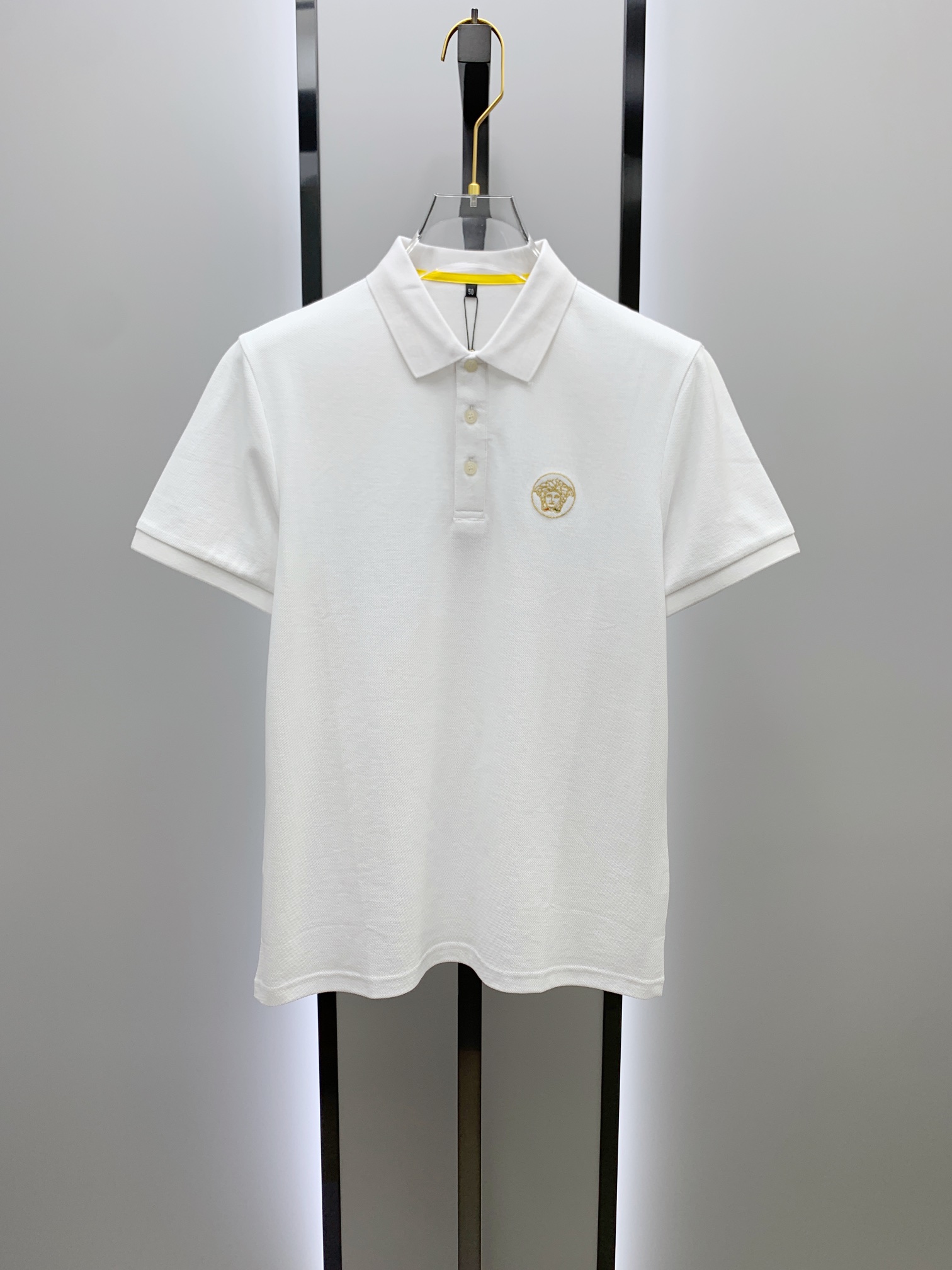 Versace Kleidung Polo Männer Baumwolle Sommerkollektion Fashion