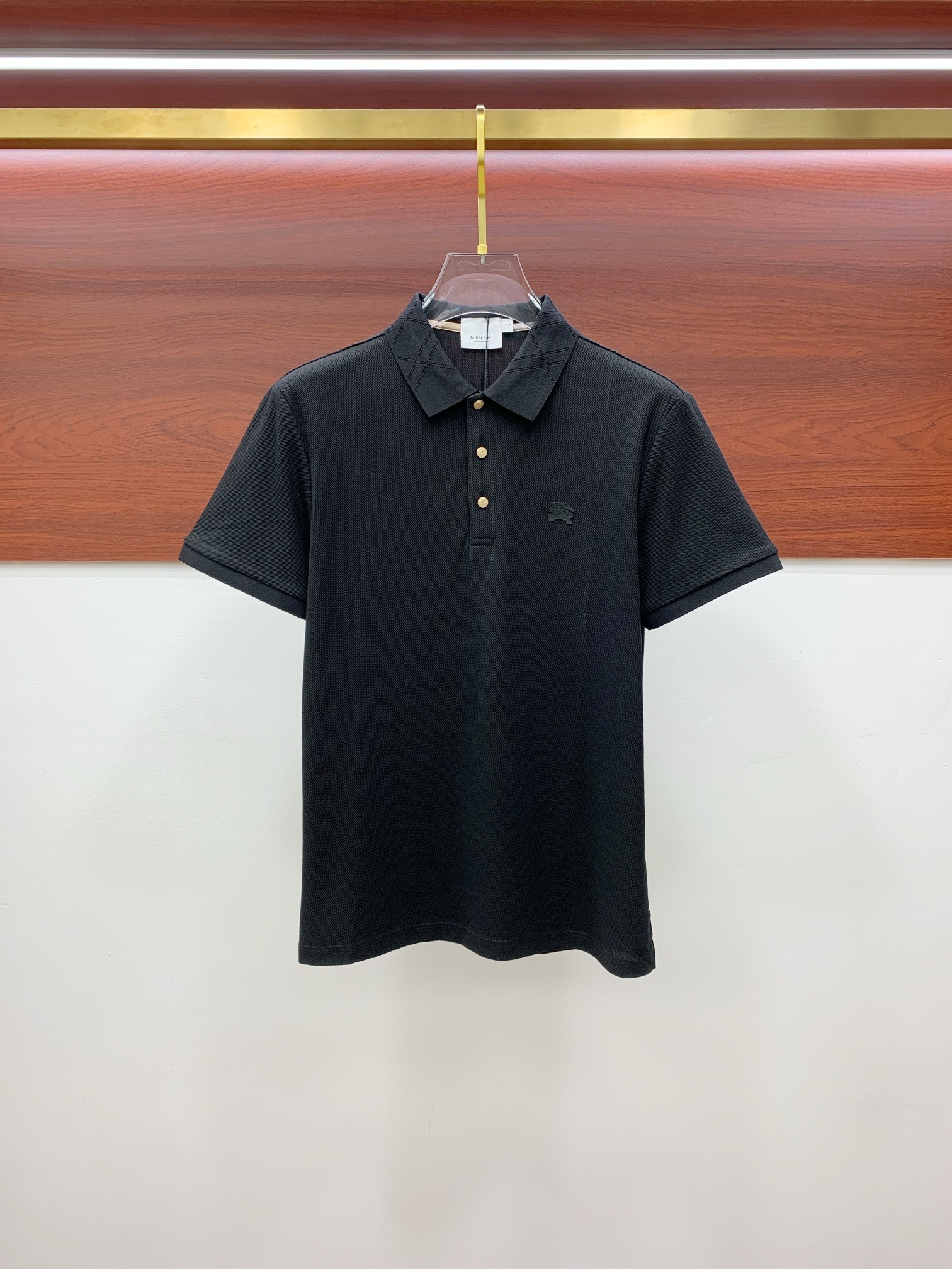 Designer replica AAA
 Burberry Abbigliamento Polo di economico
 Uomini Cotone Collezione estiva Fashion