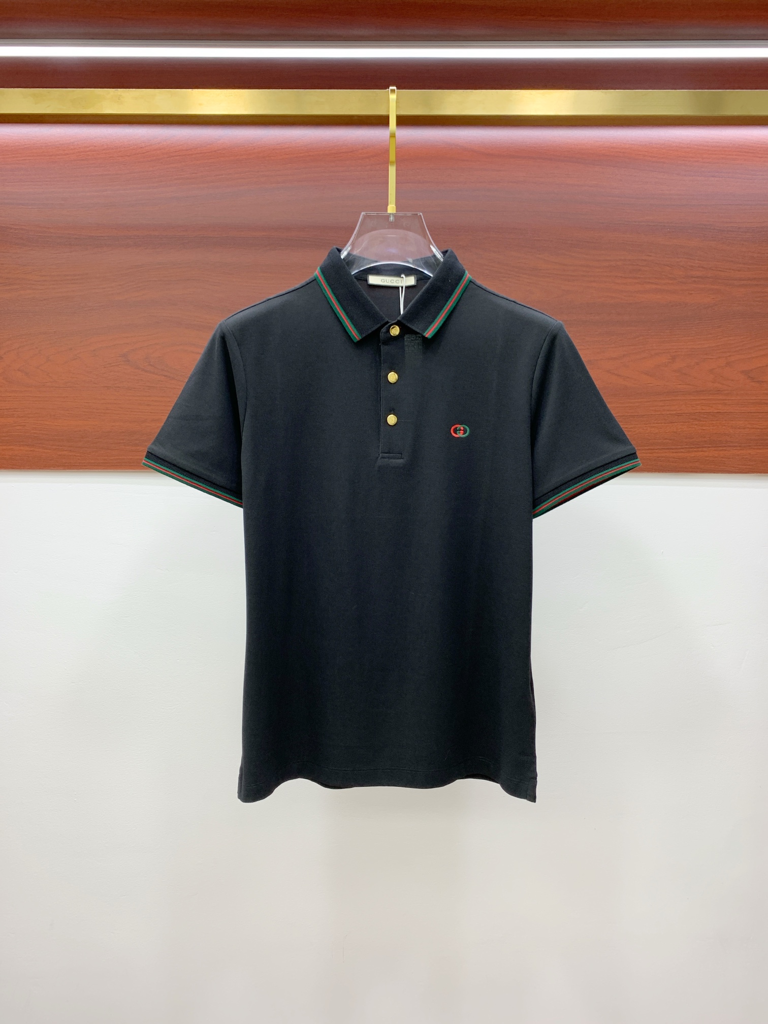 Gucci Abbigliamento Polo Trova la replica
 Uomini Cotone Collezione estiva Fashion