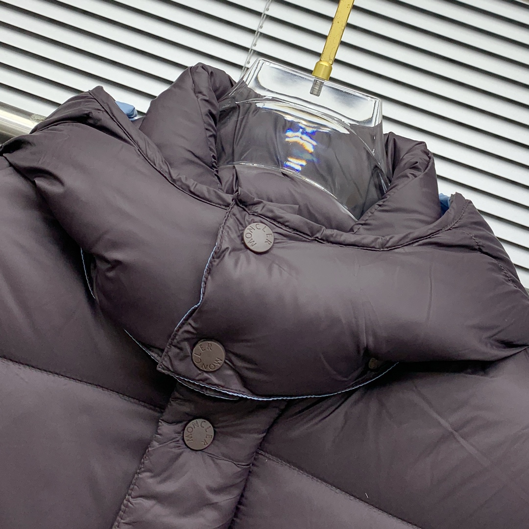 P 蒙口25ss秋冬新款🆕鹅绒羽绒服 （帽子袖子可拆卸）原版1:1订制五金配件全进口原版定制 欢迎专柜对
