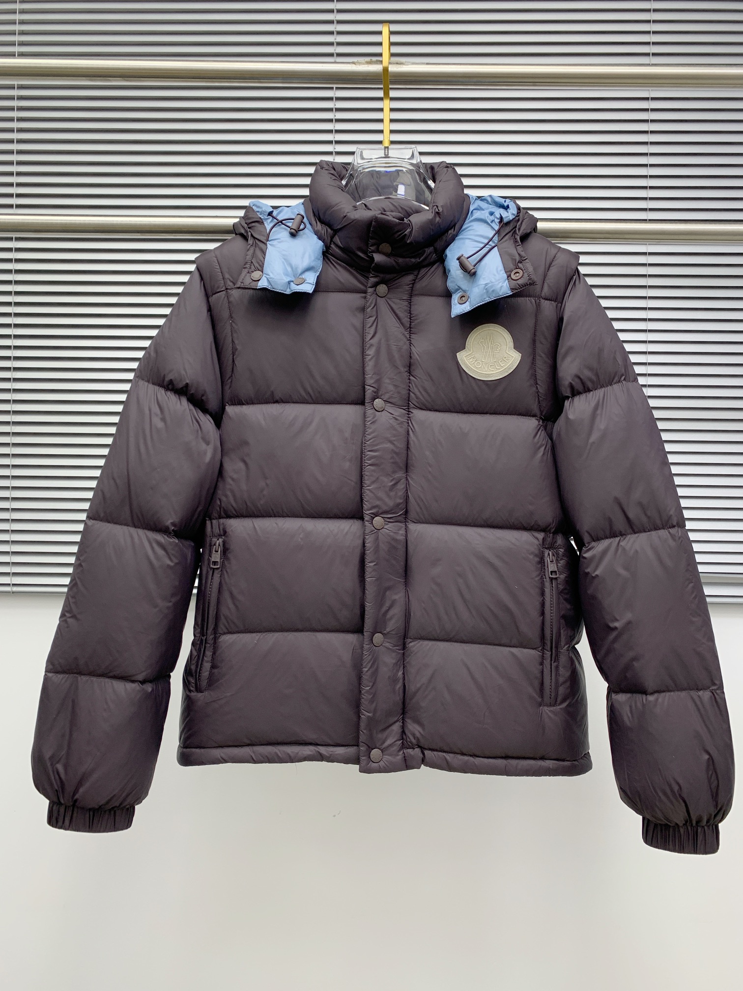 P 蒙口25ss秋冬新款🆕鹅绒羽绒服 （帽子袖子可拆卸）原版1:1订制五金配件全进口原版定制 欢迎专柜对