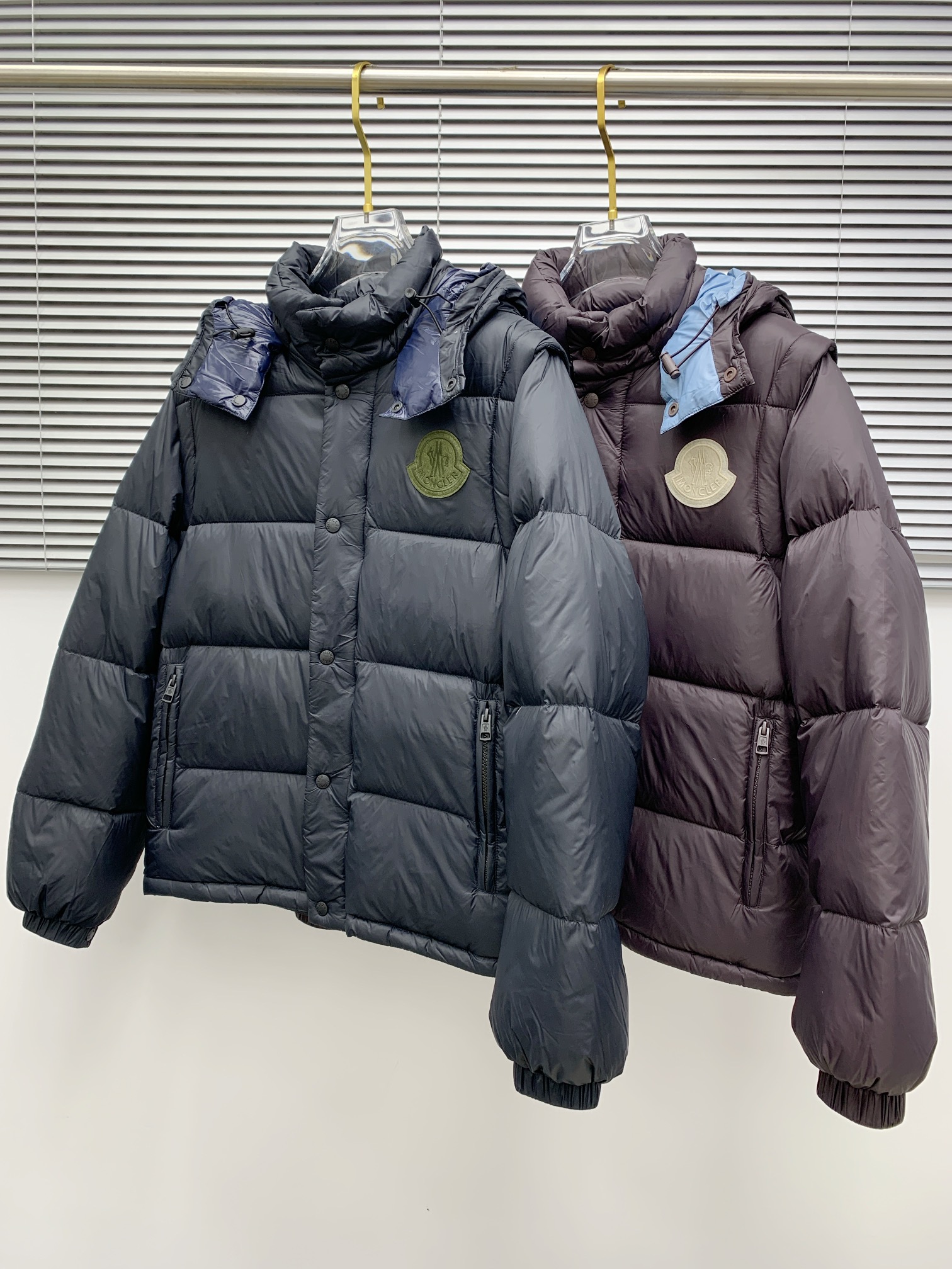 P 蒙口25ss秋冬新款🆕鹅绒羽绒服 （帽子袖子可拆卸）原版1:1订制五金配件全进口原版定制 欢迎专柜对