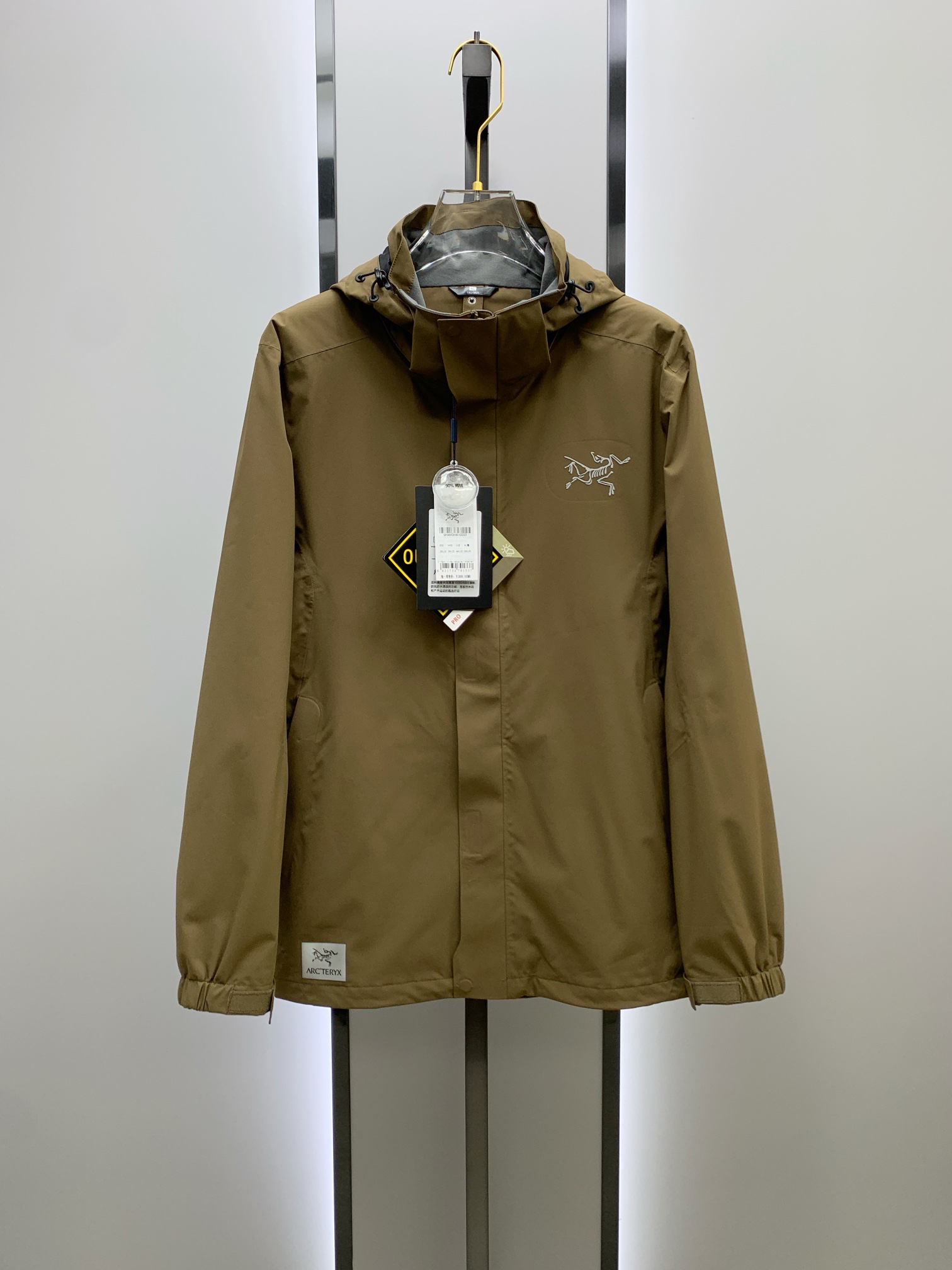 新款来袭 最高版本【始祖鸟】 三合一功能性户外性能 防风，防雨，90绒，ARCTERYX 始祖鸟硬壳顶级