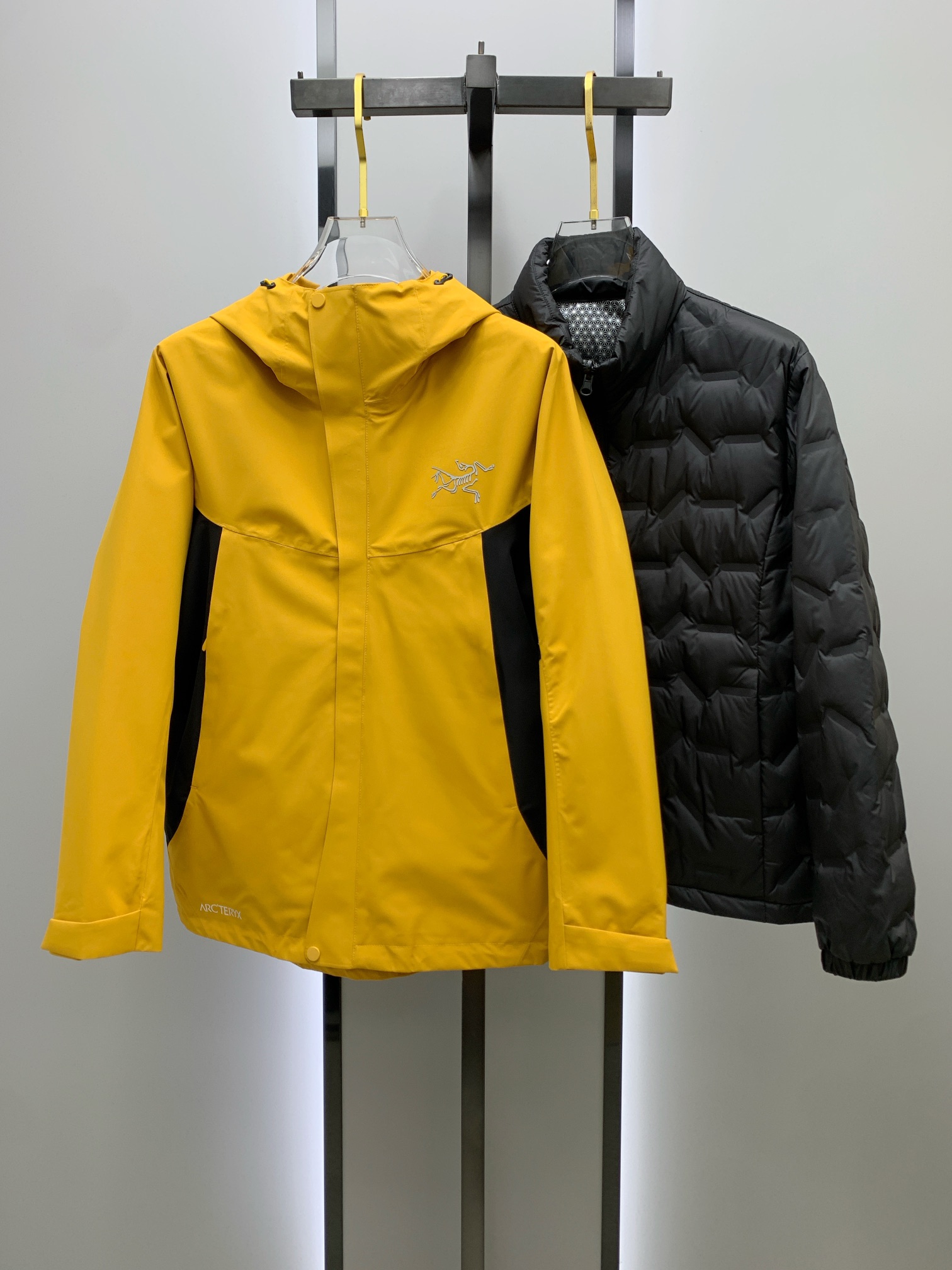 新款来袭 最高版本【始祖鸟】 三合一功能性户外性能 防风，防雨，90绒，ARCTERYX 始祖鸟硬壳顶级