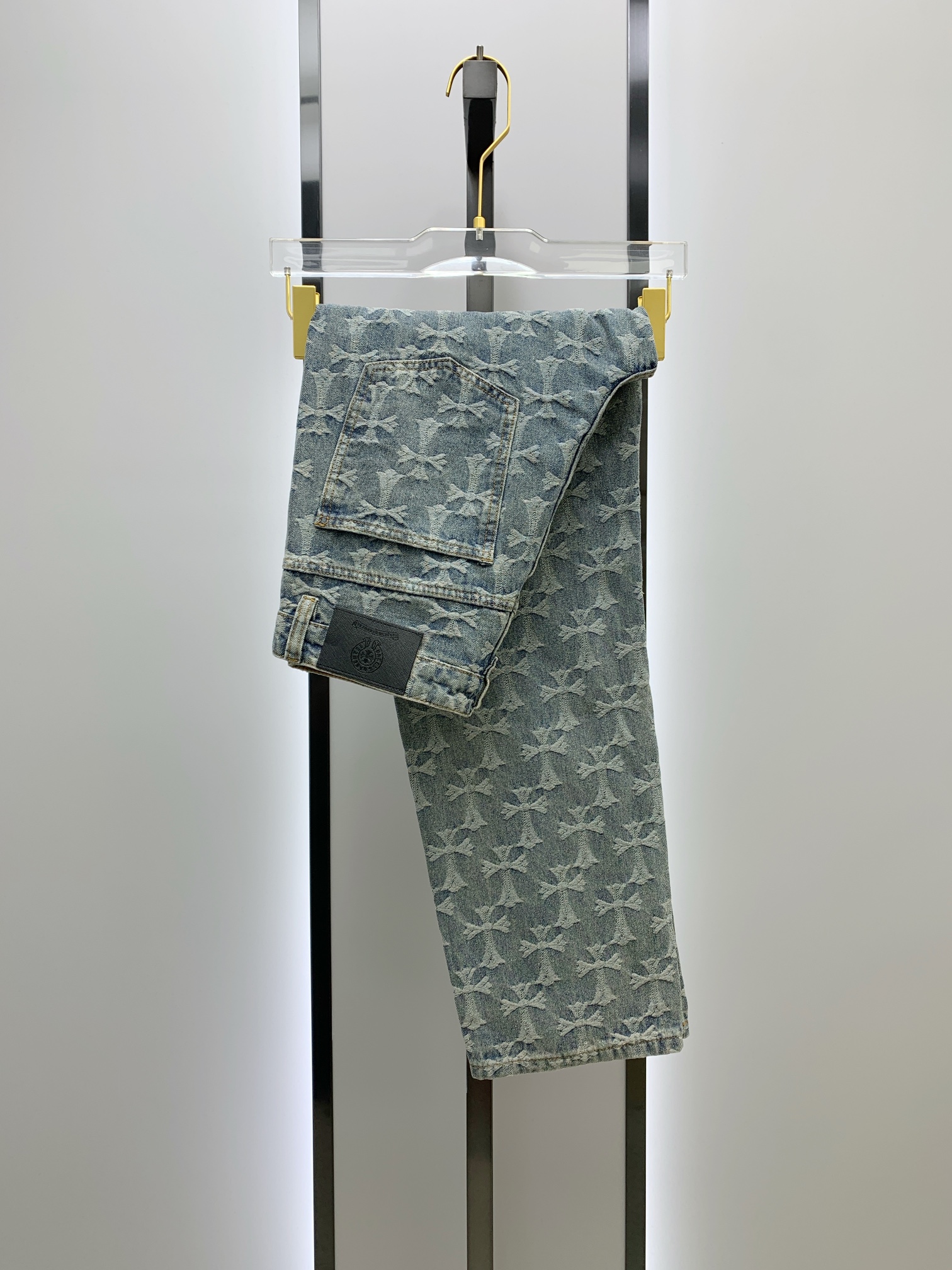 NO:118776,(Supports New Year's Return and Exchange) Crowe 2025ss four-season jeans, custom-made full set of hardware, new brand design craftsmanship, fine workmanship, perfect details, high-version S-3XL, chrome hearts, loewe, jeans, alexander wang19860909（支持年后退换）克罗家 2025ss四季款牛仔裤,定制全套五金,全新品牌设计工艺,做工精细,细节完美,高版本 码数S-3XL,,chrome hearts,loewe,jeans,alexander wang,Men's clothing