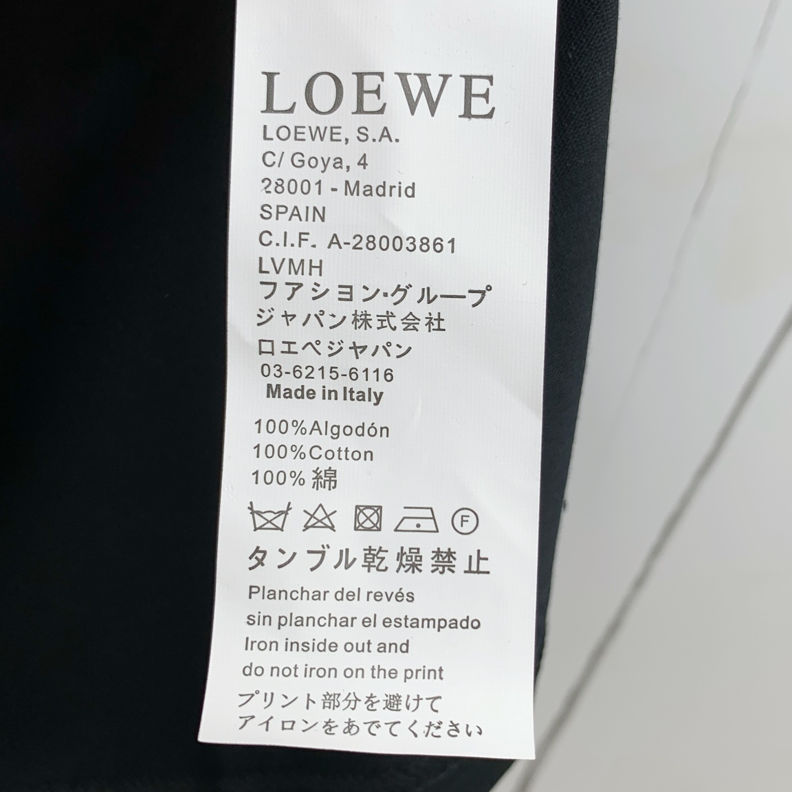 🍀 P145ss罗意威纯棉最新面料经典标识图案logo时尚简约潮流短袖，最顶级的品质专柜原单短袖，顶级制作工艺进口面料，专柜款独特设计，采用进口高端订制面料。官网在售！面料版型超赞 码数：..黑白色 M-3XL