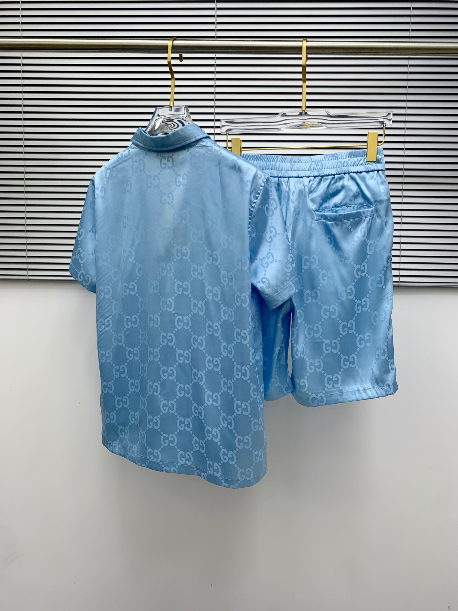 Gucci Print Short Sleeve Shirt Set - Summer Collection, Premium Quality 12 i1740066919 3200 0