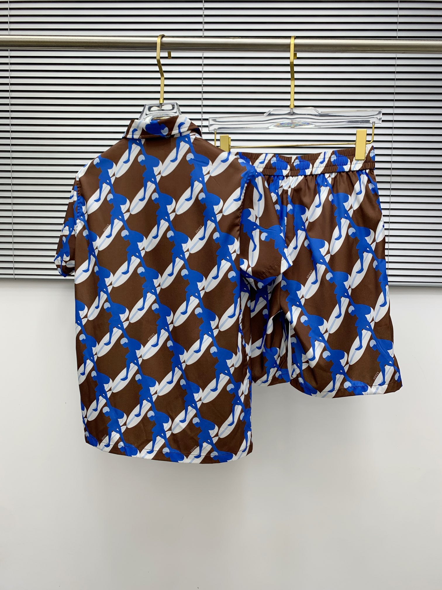 Gucci Print Short Sleeve Shirt Set - High-End Summer Style 12 i1740067476 2548 4