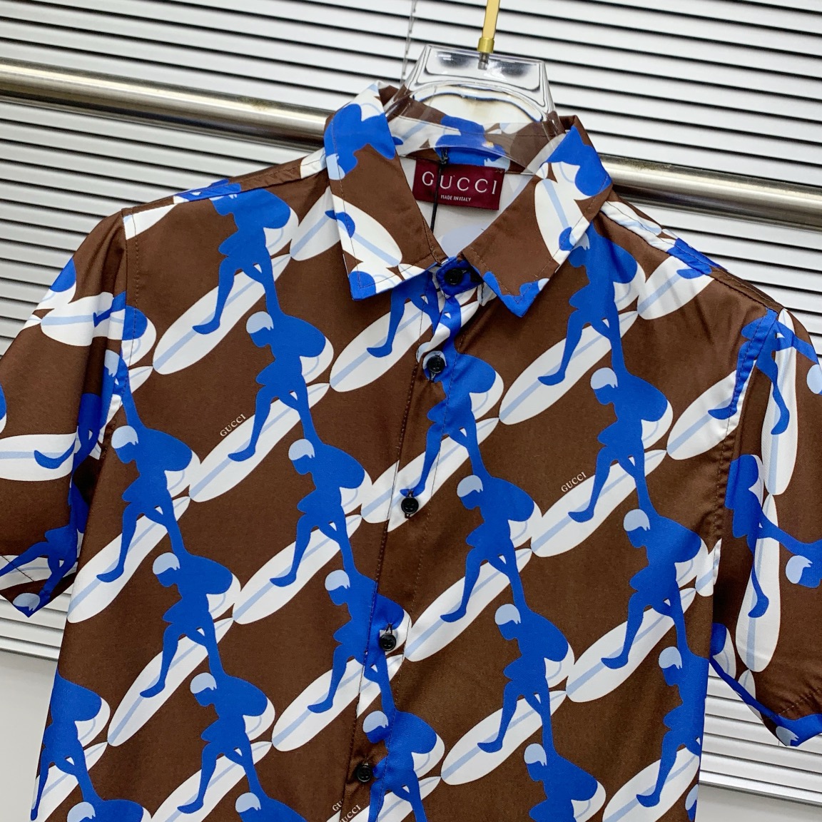 Gucci Print Short Sleeve Shirt Set - High-End Summer Style 4 i1740067476 7209 5