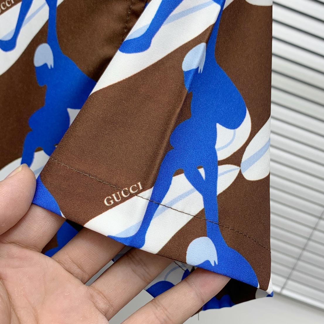 Gucci Print Short Sleeve Shirt Set - High-End Summer Style 6 i1740067481 6529 0