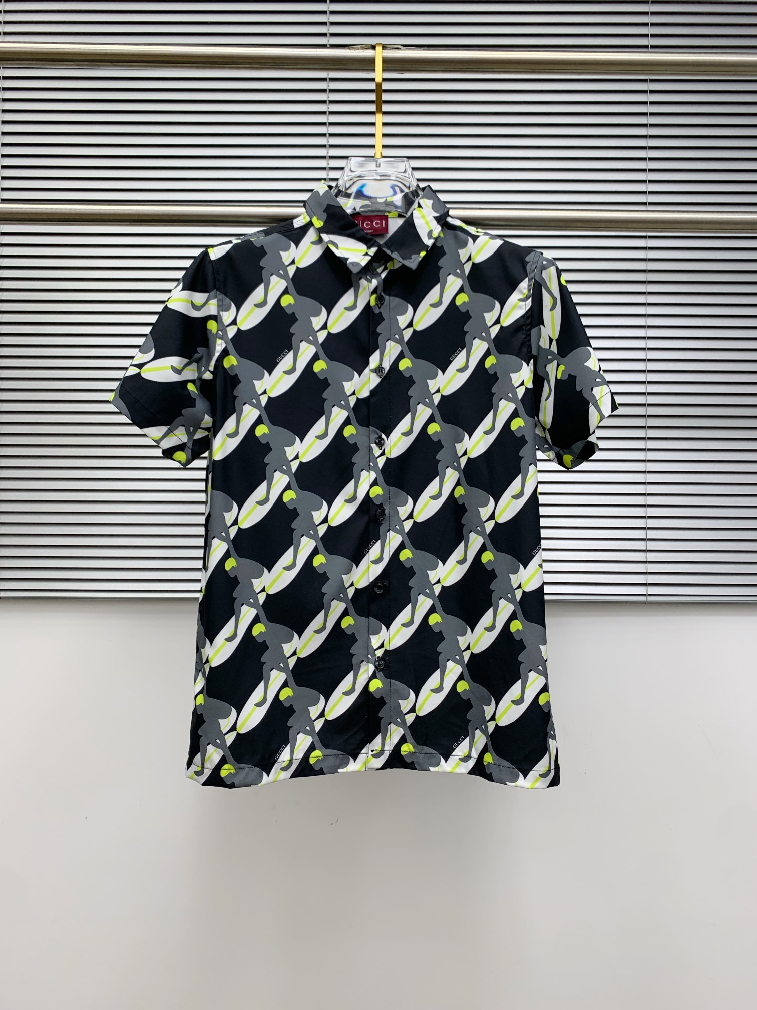 Gucci Print Short Sleeve Shirt Set - High-End Summer Collection 3 i1740067513 5566 7