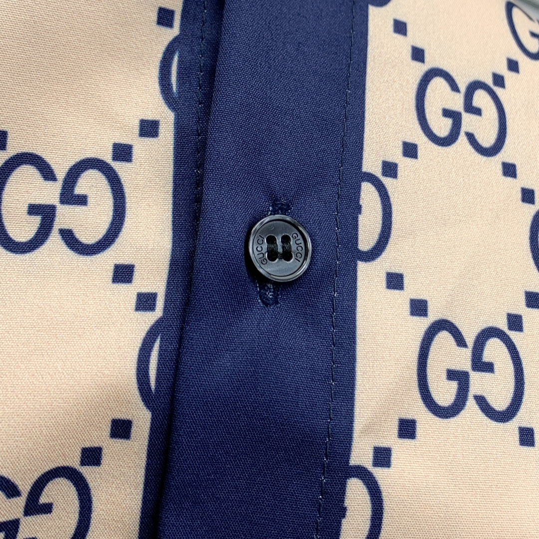 Gucci Print Short Sleeve Shirt Set - High-End Summer Collection 8 i1740067544 135 0
