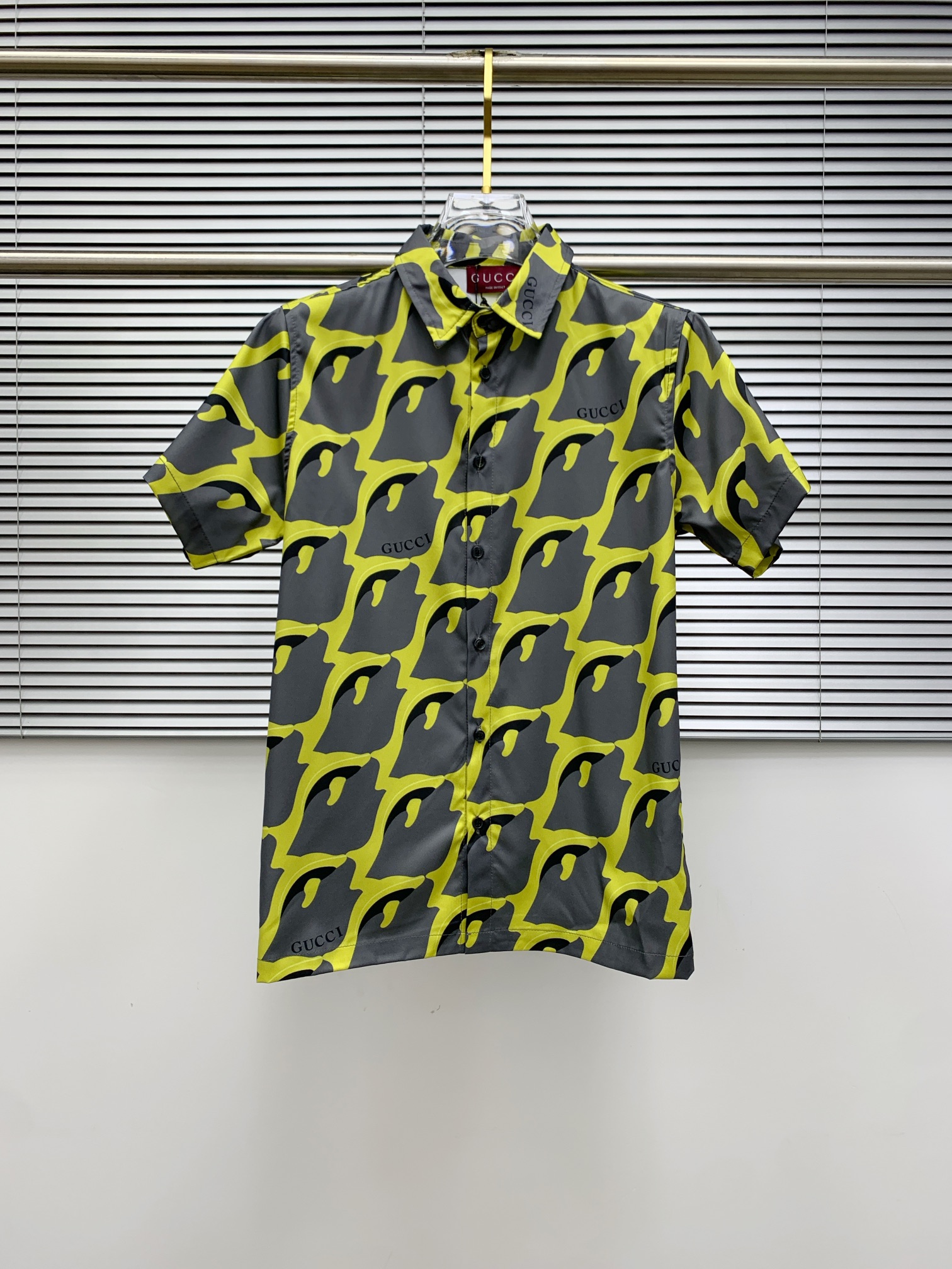 Gucci Print Short Sleeve Shirt Set - High-End Summer Style (M-3XL) 3 i1740067587 8999 0