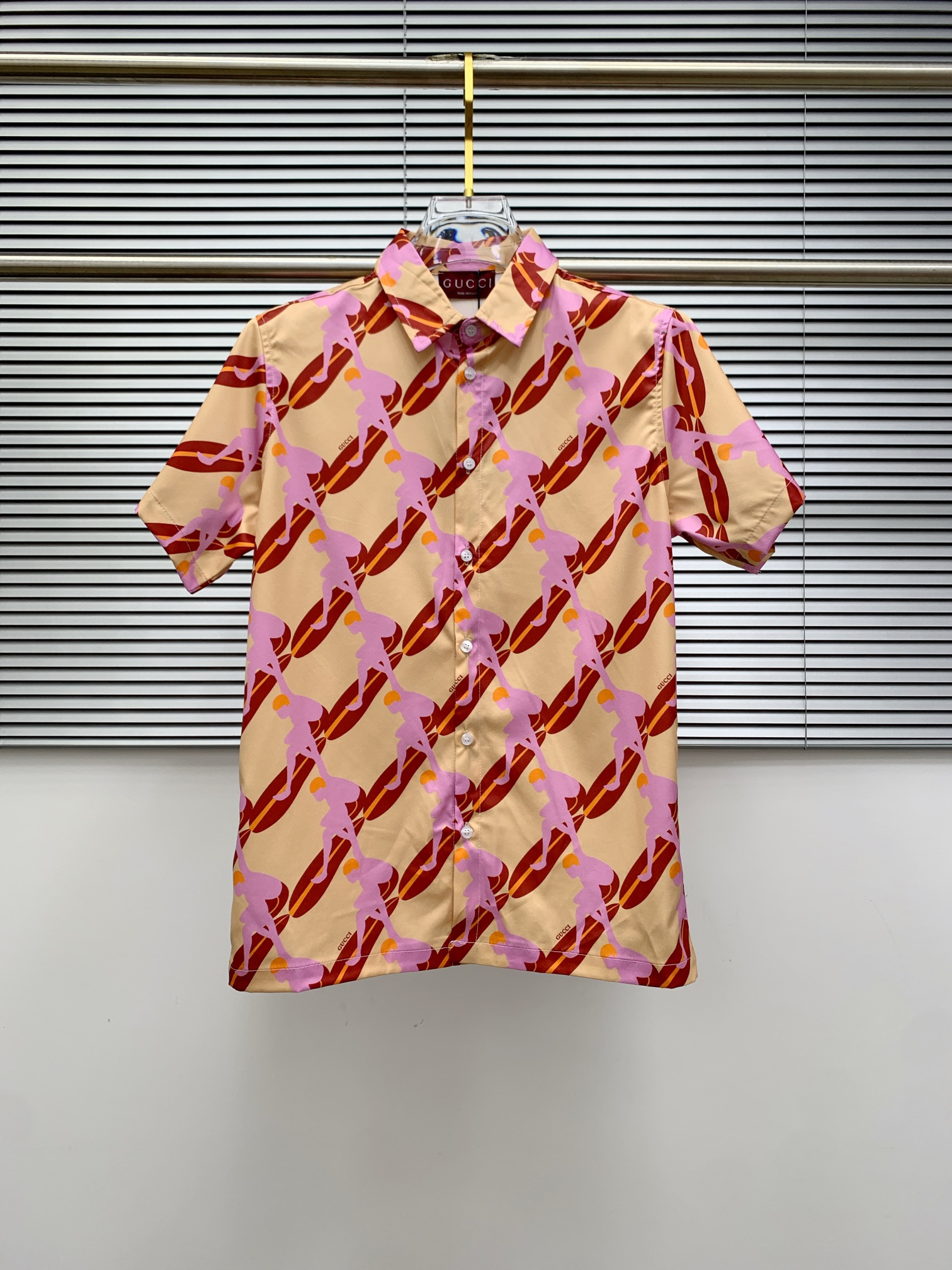 Gucci Print Short Sleeve Shirt Set - High-End Summer Collection 3 i1740067611 7630 0