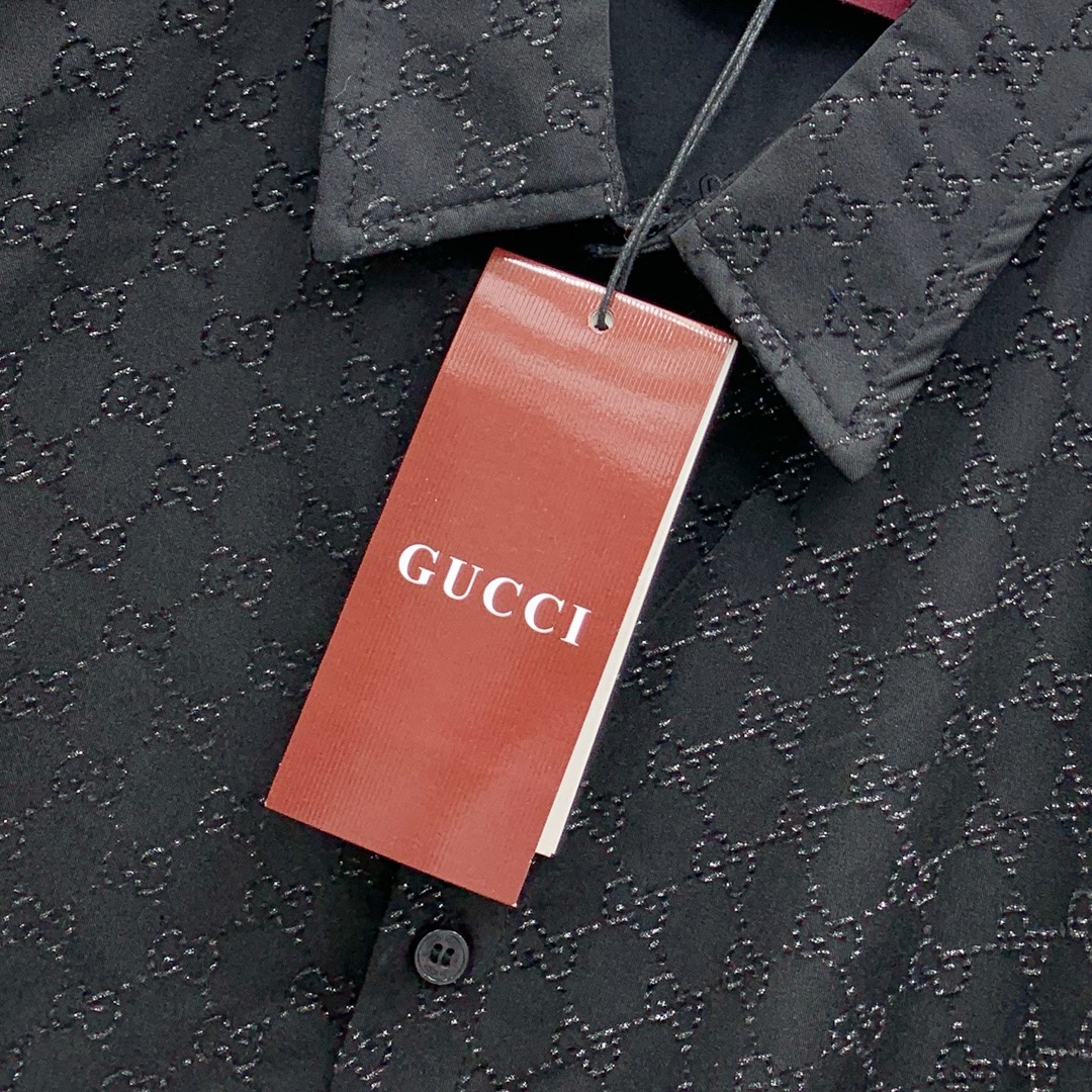 Gucci Print Short Sleeve Shirt Set - High-End Summer Style 5 i1740068131 9247 8