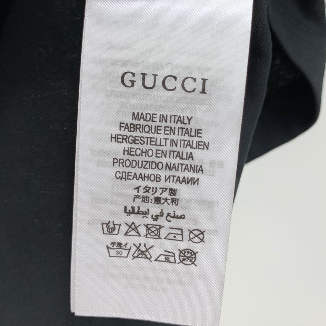 ss古驰纯棉最新面料（最高版本）经典标识图案logo时尚简约潮流短袖，最顶级的品质专柜原单短袖，顶级制作