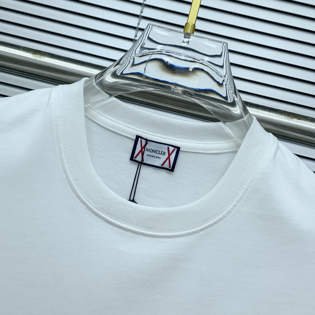 ss蒙口纯棉最新面料（最高版本）经典标识图案logo时尚简约潮流短袖，最顶级的品质专柜原单短袖，顶级制作