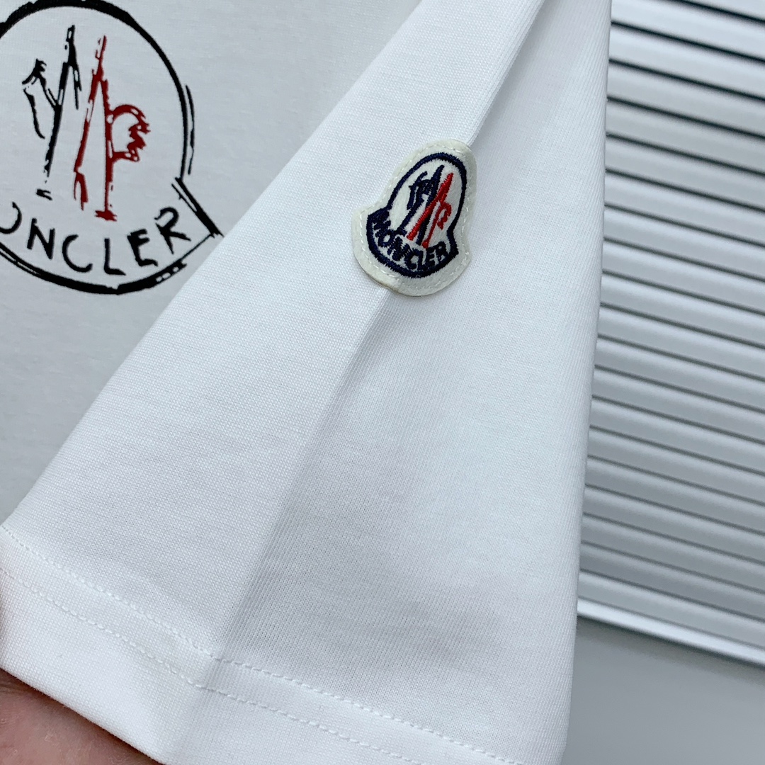 ss蒙口纯棉最新面料（最高版本）经典标识图案logo时尚简约潮流短袖，最顶级的品质专柜原单短袖，顶级制作