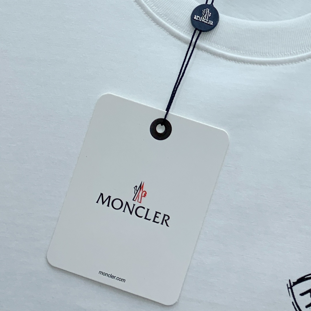 ss蒙口纯棉最新面料（最高版本）经典标识图案logo时尚简约潮流短袖，最顶级的品质专柜原单短袖，顶级制作