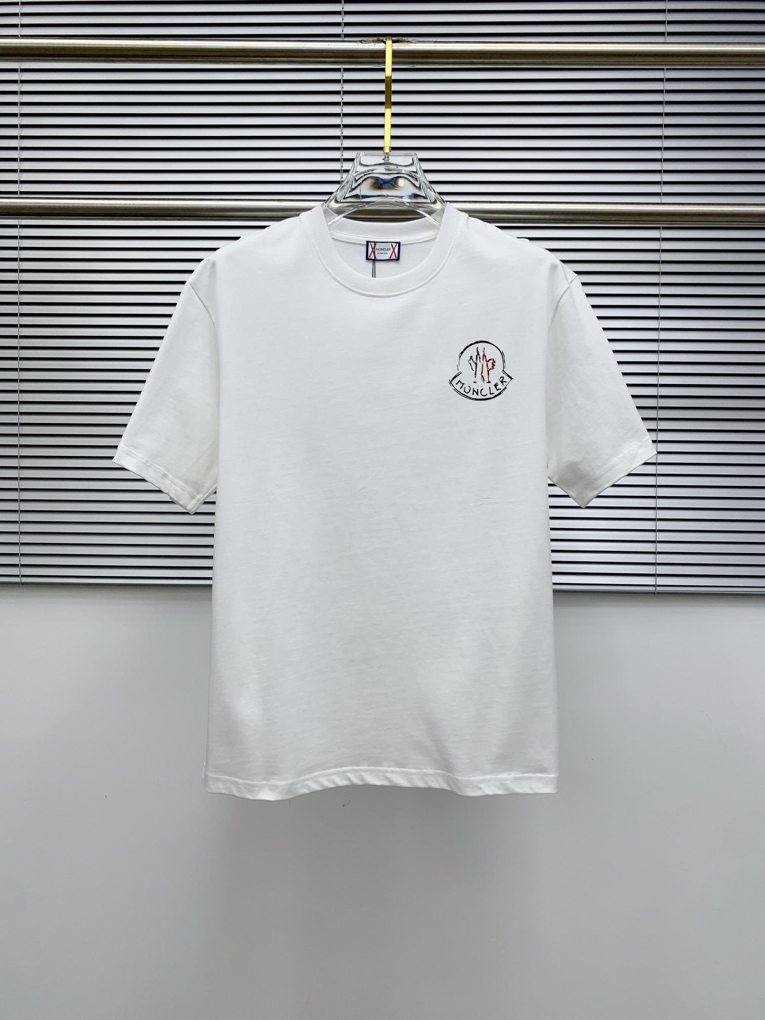 ss蒙口纯棉最新面料（最高版本）经典标识图案logo时尚简约潮流短袖，最顶级的品质专柜原单短袖，顶级制作