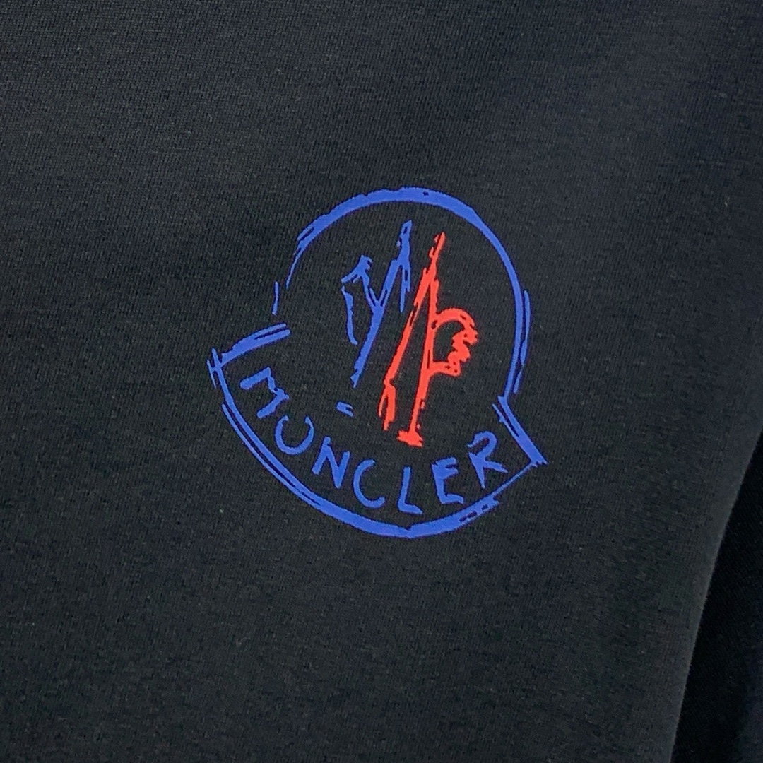 ss蒙口纯棉最新面料（最高版本）经典标识图案logo时尚简约潮流短袖，最顶级的品质专柜原单短袖，顶级制作