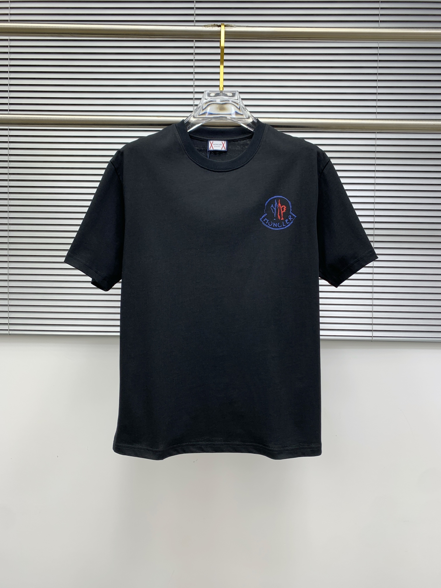 ss蒙口纯棉最新面料（最高版本）经典标识图案logo时尚简约潮流短袖，最顶级的品质专柜原单短袖，顶级制作