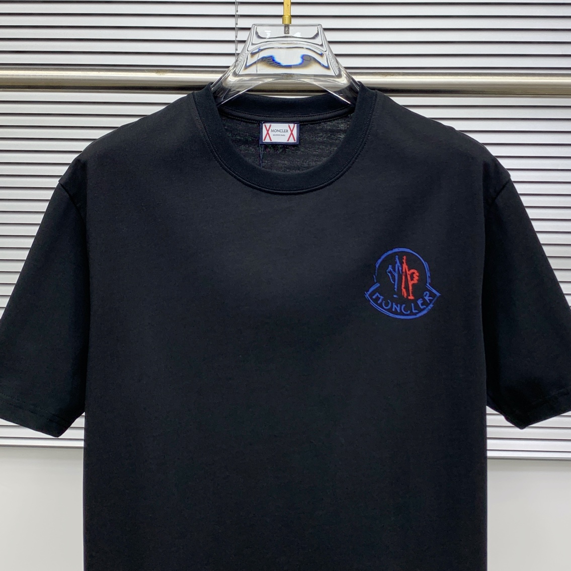 ss蒙口纯棉最新面料（最高版本）经典标识图案logo时尚简约潮流短袖，最顶级的品质专柜原单短袖，顶级制作