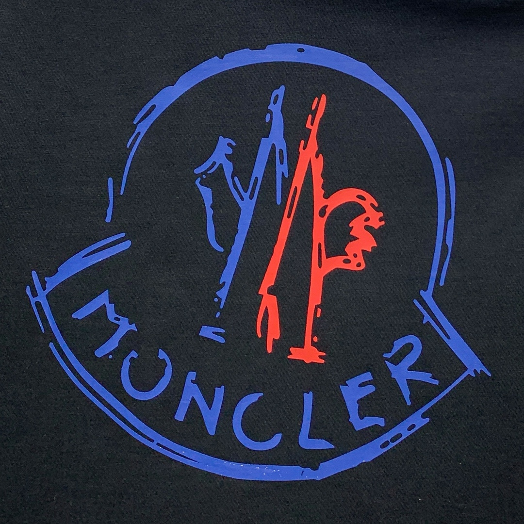 ss蒙口纯棉最新面料（最高版本）经典标识图案logo时尚简约潮流短袖，最顶级的品质专柜原单短袖，顶级制作