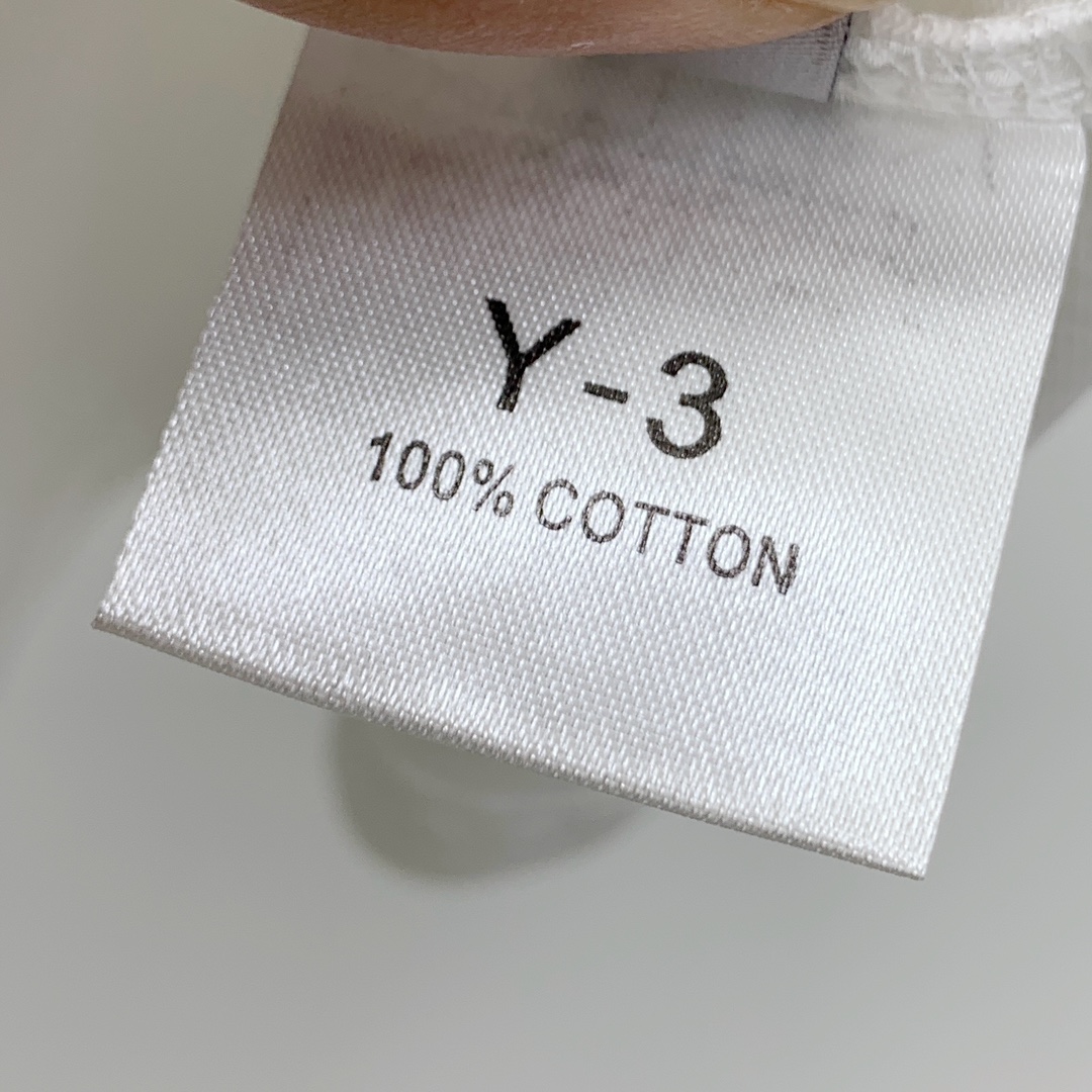 ssY3纯棉最新面料（最高版本）经典标识图案logo时尚简约潮流短袖，最顶级的品质专柜原单短袖，顶级制作