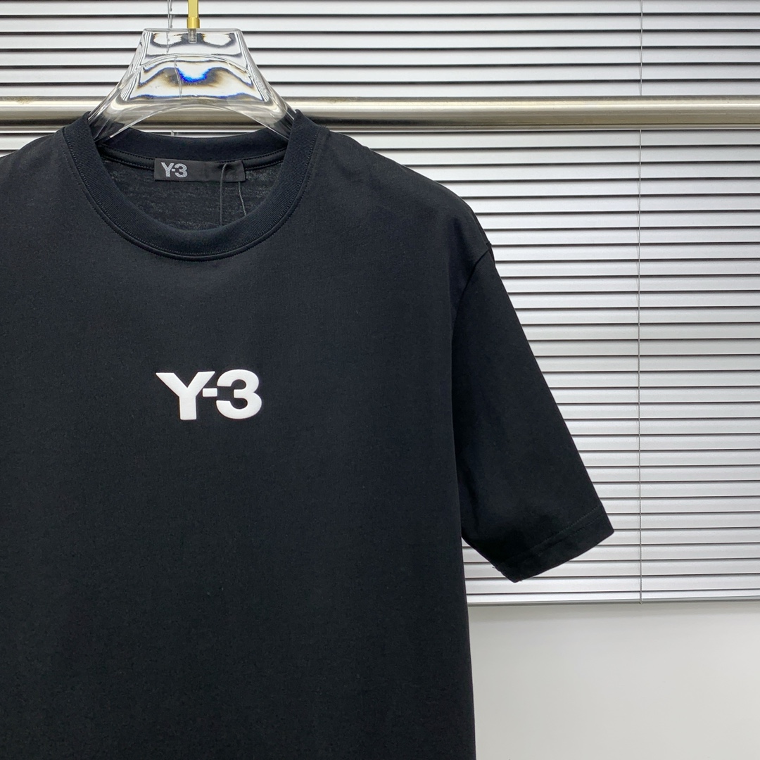 ssY3纯棉最新面料（最高版本）经典标识图案logo时尚简约潮流短袖，最顶级的品质专柜原单短袖，顶级制作