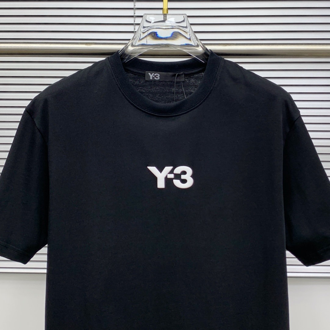 ssY3纯棉最新面料（最高版本）经典标识图案logo时尚简约潮流短袖，最顶级的品质专柜原单短袖，顶级制作