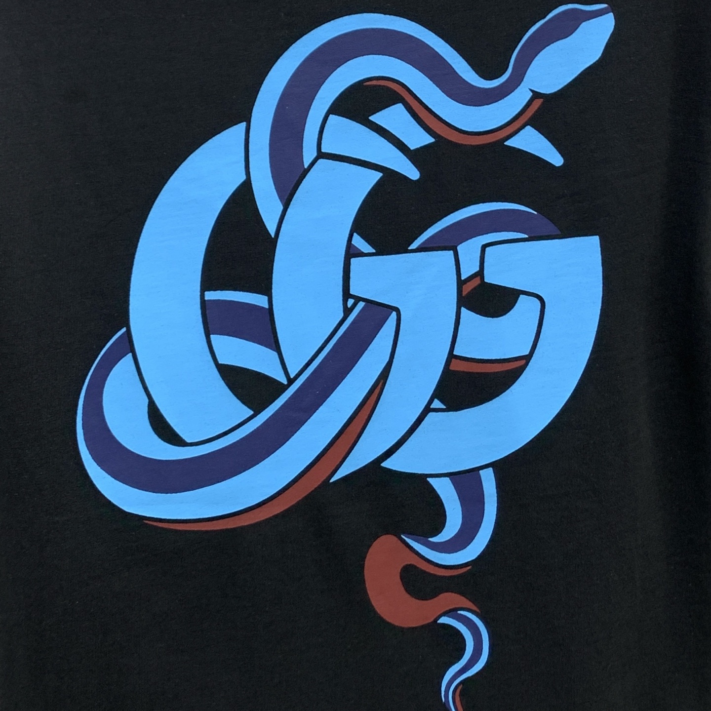 🌾ss古驰纯棉最新面料（最高版本）经典标识图案logo时尚简约潮流短袖，最顶级的品质专柜原单短袖，顶级制