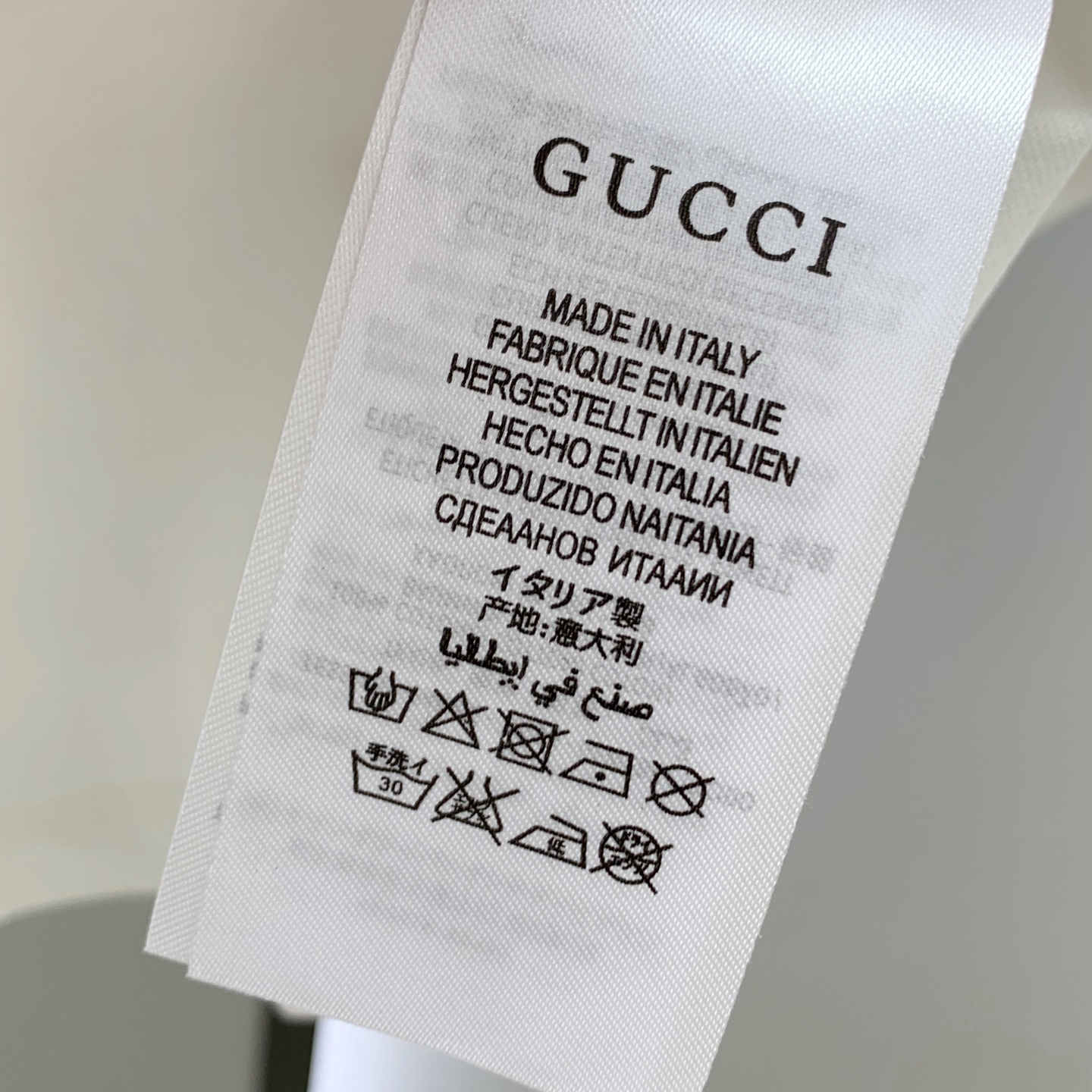 P调价⬇️。调价⬇️ （市场有仿版认准工艺和面料） 25ss古驰纯棉最新面料（最高版本）经典标识图案lo