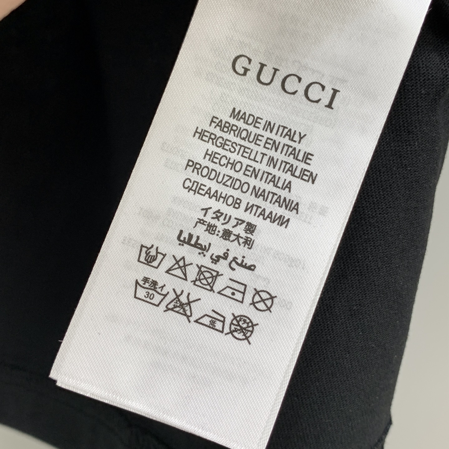 P调价⬇️。调价⬇️ （市场有仿版认准工艺和面料） 25ss古驰纯棉最新面料（最高版本）经典标识图案lo