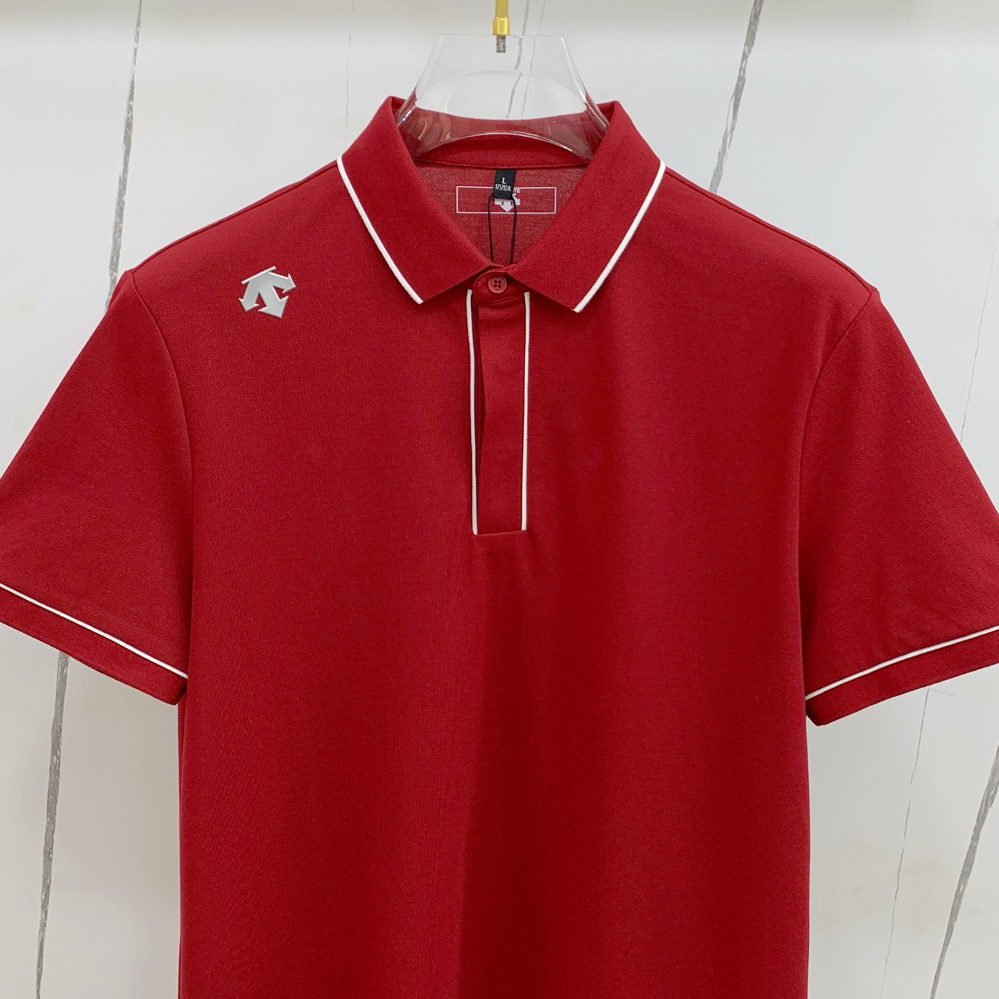 P迪桑特25SS新款春夏短袖翻领T恤Polo，最高版本客供定制高端朱地面料简单时尚款，拼色螺纹超级好看！
