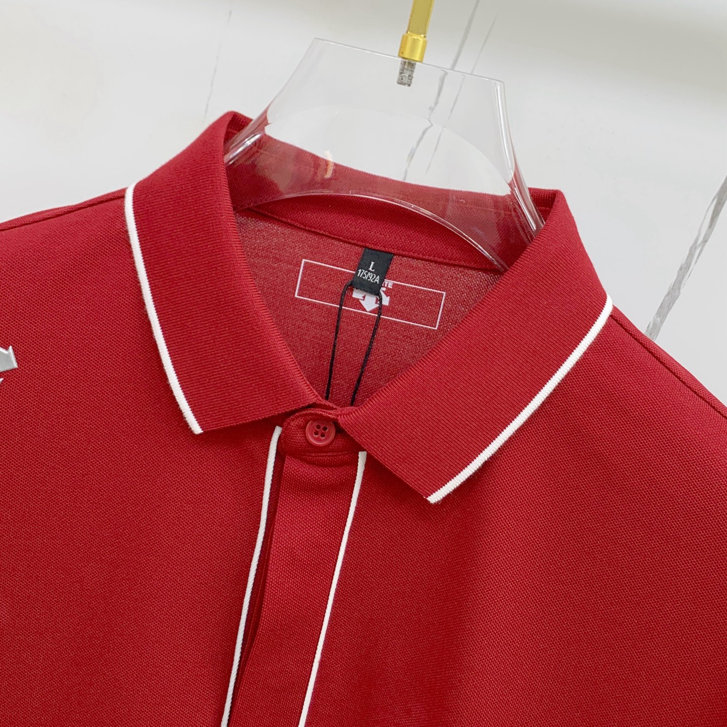 P迪桑特25SS新款春夏短袖翻领T恤Polo，最高版本客供定制高端朱地面料简单时尚款，拼色螺纹超级好看！