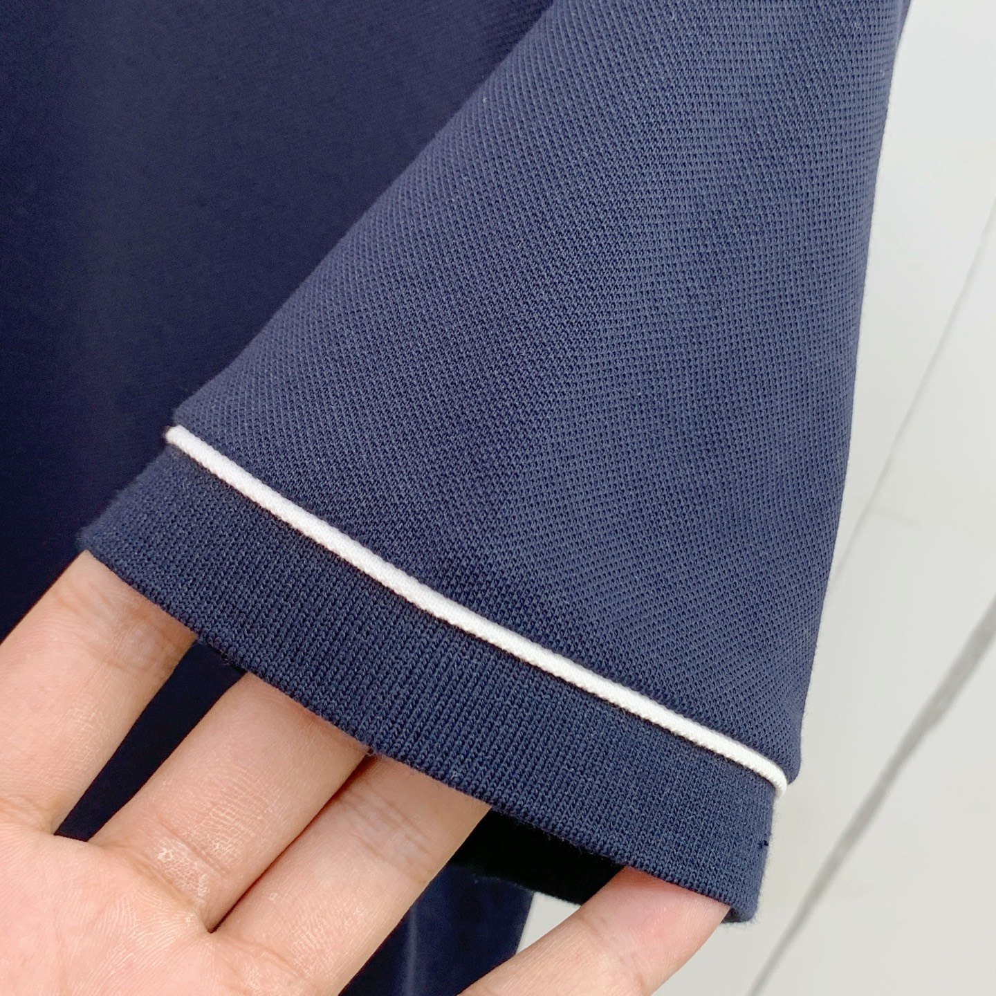 P迪桑特25SS新款春夏短袖翻领T恤Polo，最高版本客供定制高端朱地面料简单时尚款，拼色螺纹超级好看！
