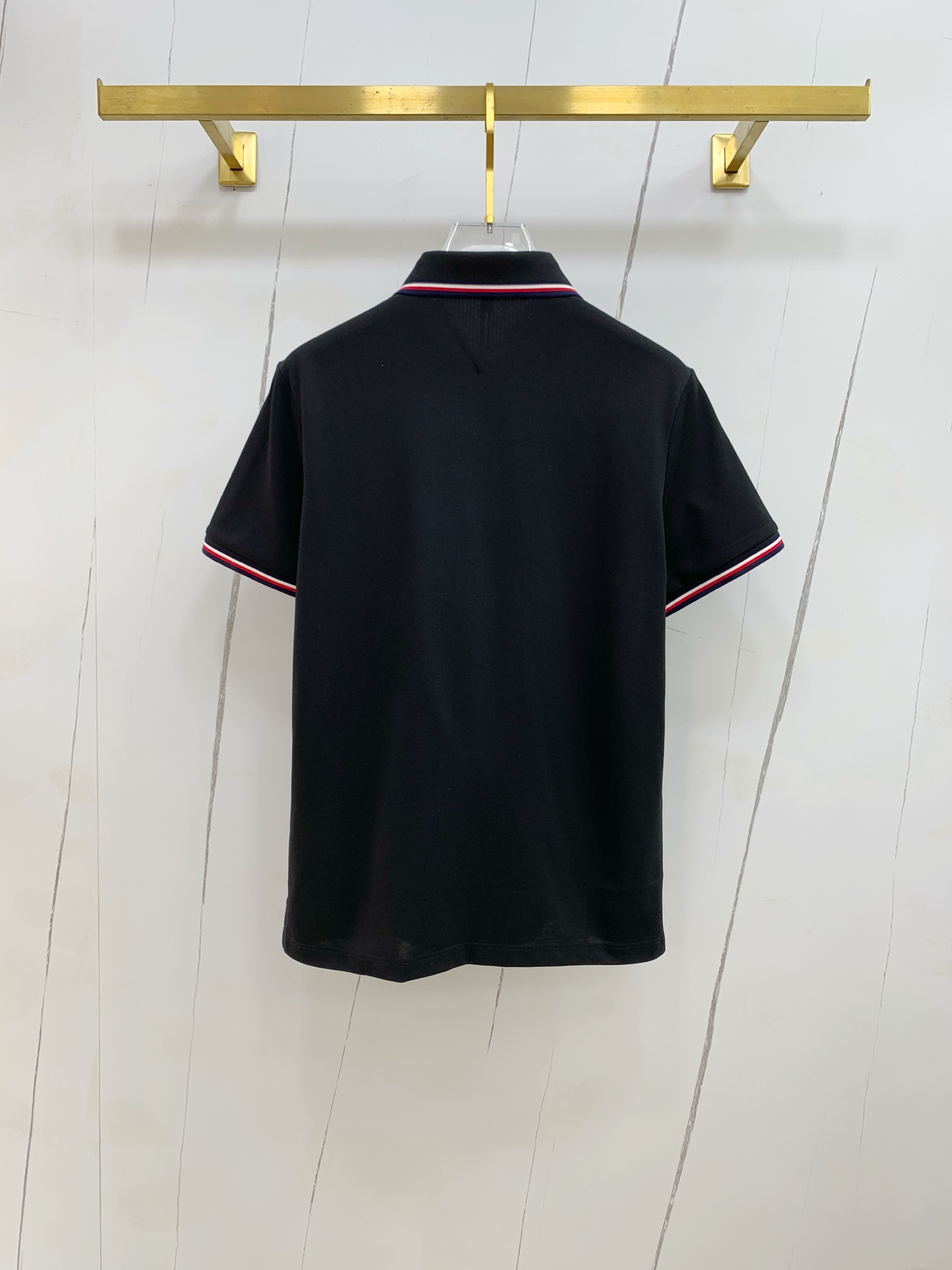 PTB汤姆布朗25SS新款春夏短袖翻领T恤Polo，最高版本客供定制高端朱地面料简单时尚款，拼色螺纹超级