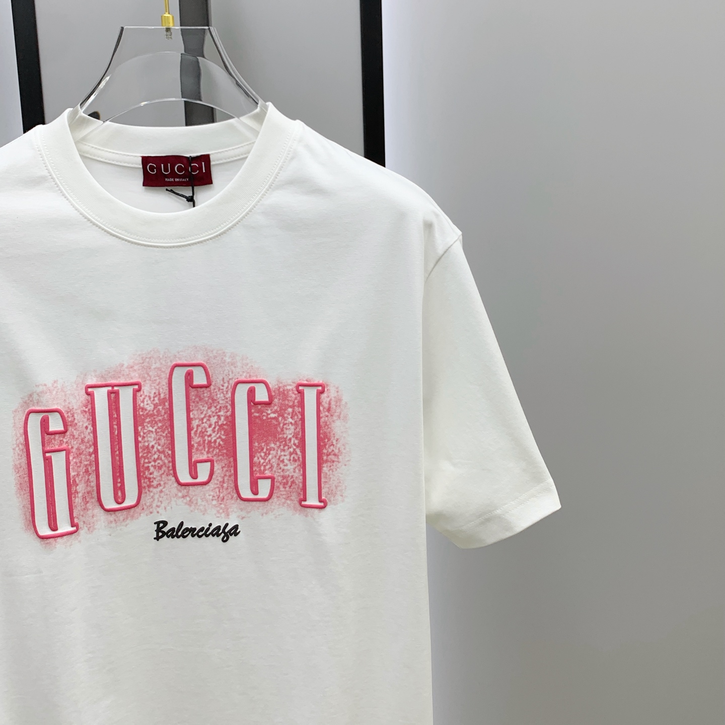 ss古驰纯棉最新面料经典标识图案logo时尚简约潮流短袖，最顶级的品质专柜原单短袖，顶级制作工艺进口面料