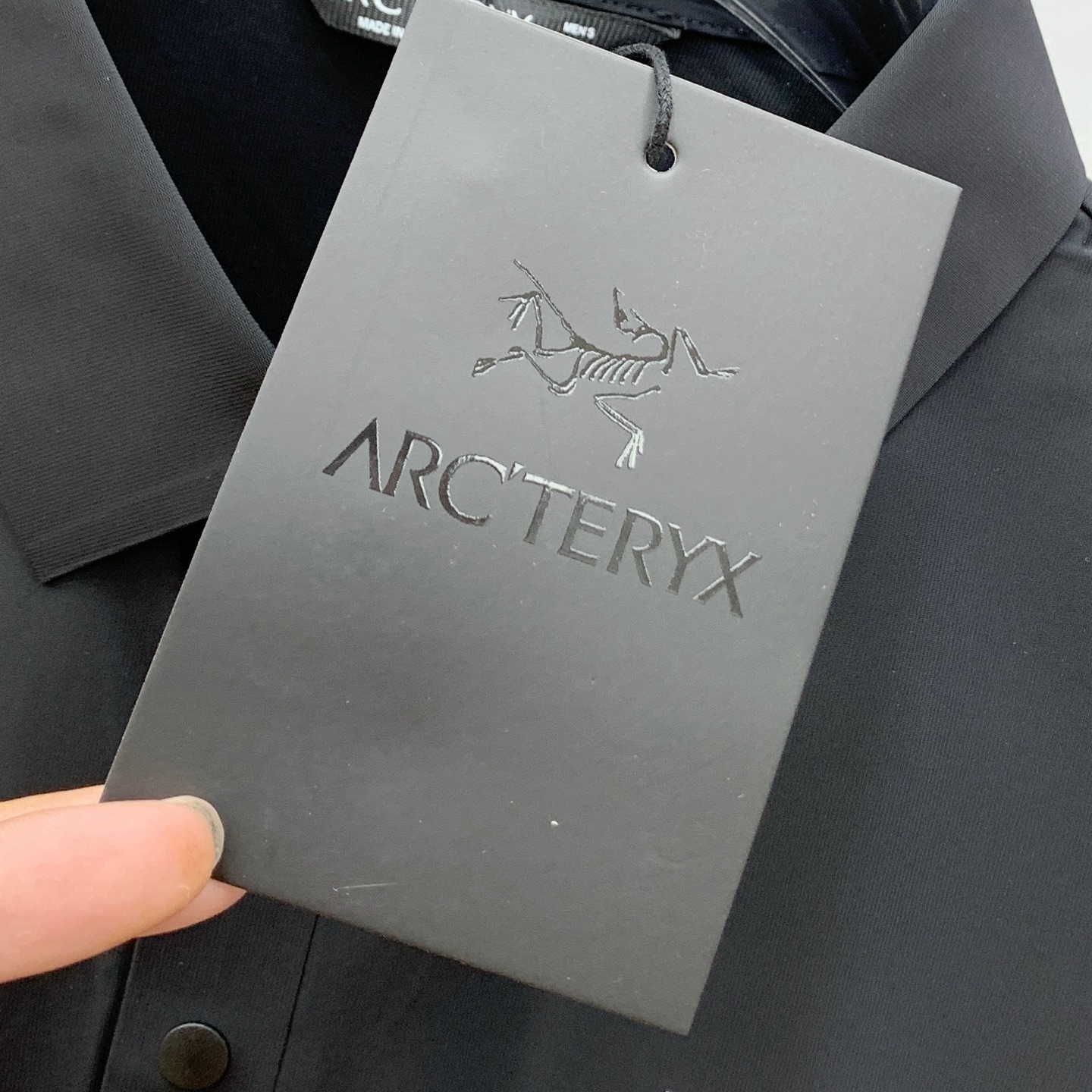 Arc'teryx Polo de Manga Corta con Logo Reflectante y Cuello Solapa 7 i1746210140586 7059 0 5