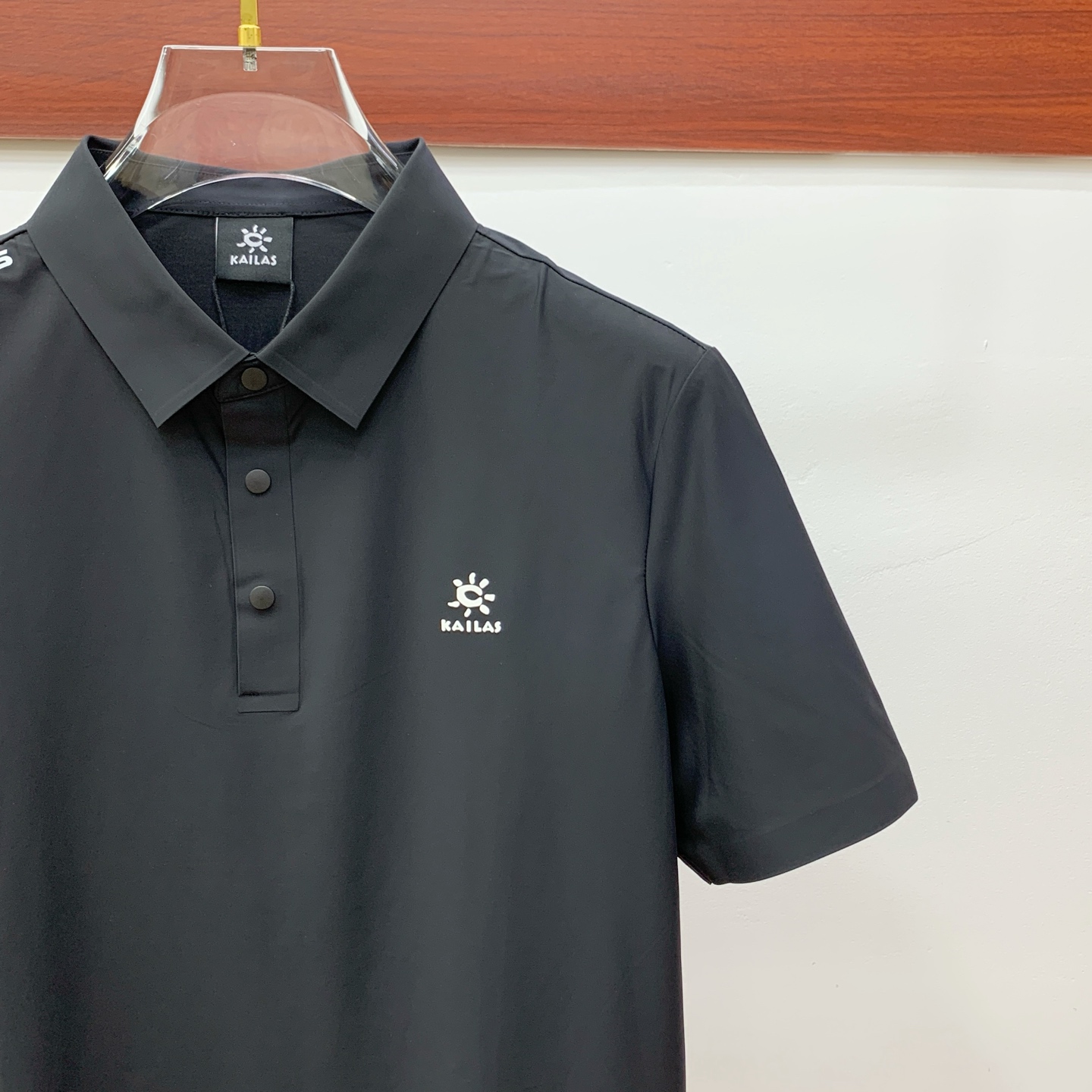 KAILAS Polo de Manga Corta con Logo Reflectante y Secado Rápido para Hombre 5 i1746210431168 7972 0 3