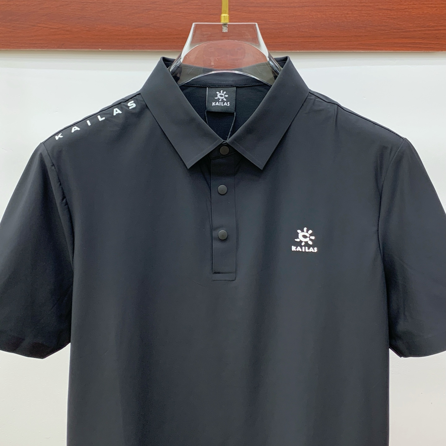 KAILAS Polo de Manga Corta con Logo Reflectante y Secado Rápido para Hombre 4 i1746210436586 4197 0 2