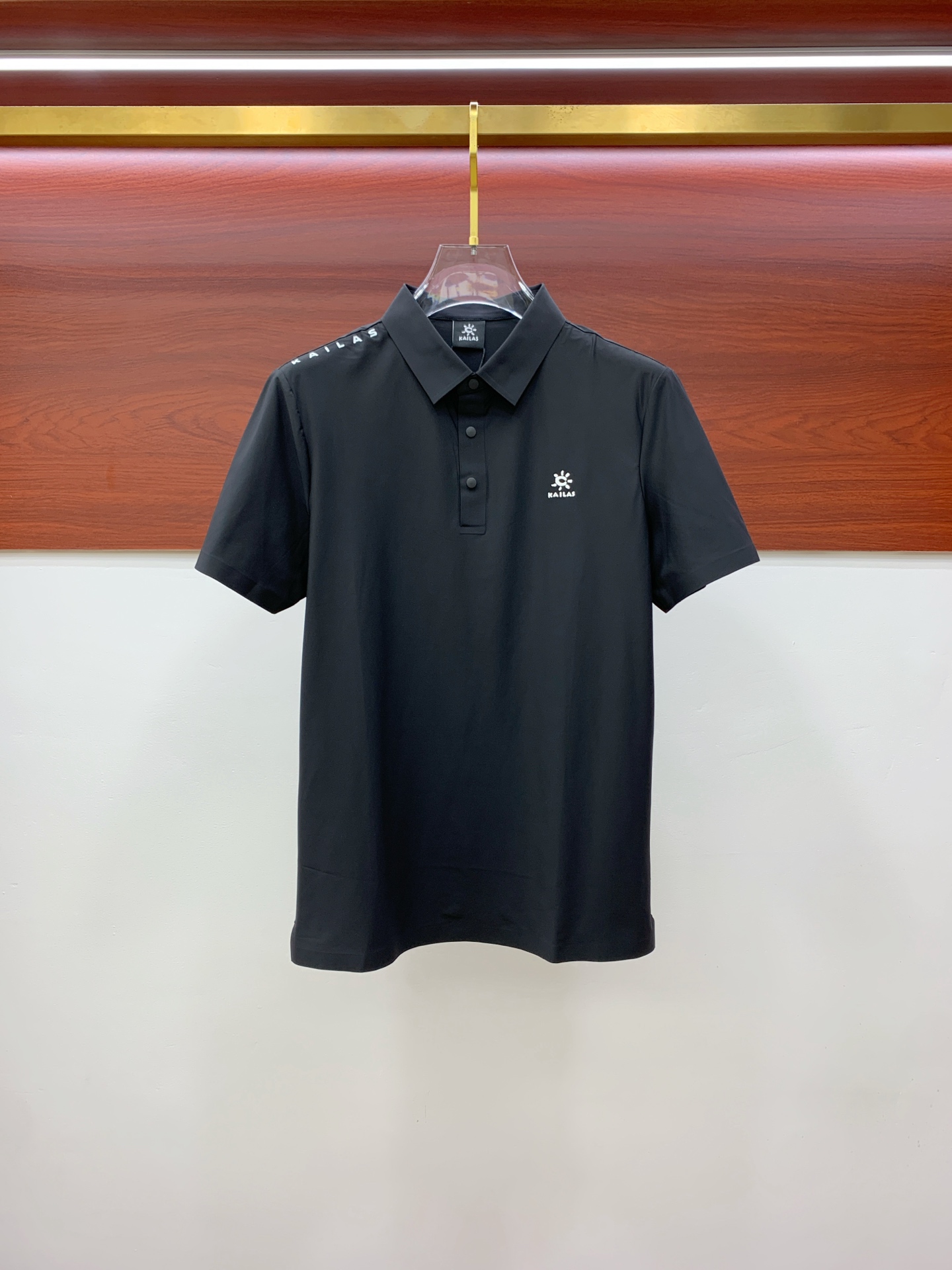 KAILAS Polo de Manga Corta con Logo Reflectante y Secado Rápido para Hombre 3 i1746210439144 8631 0 1