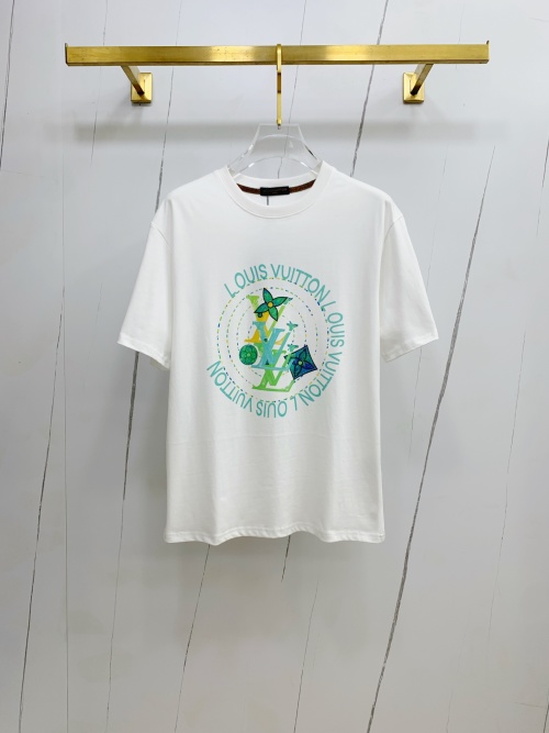 Louis Vuitton 2025 Summer T-Shirt, Unique Art Series, Perfect Cotton Fabric 1 Louis Vuitton 2025 Summer T-Shirt, Unique Art Series, Perfect Cotton Fabric