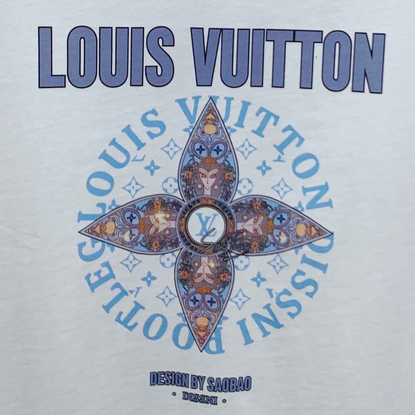 Lv 个性艺术系列 短袖T恤服装,lv,男,女 6