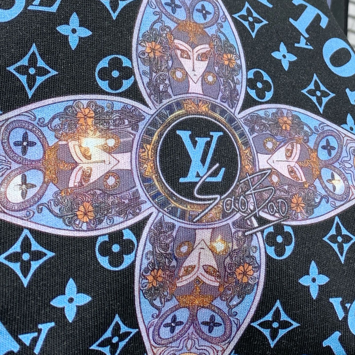 LV 个性艺术系列 短袖T恤服装,lv,男,女 7